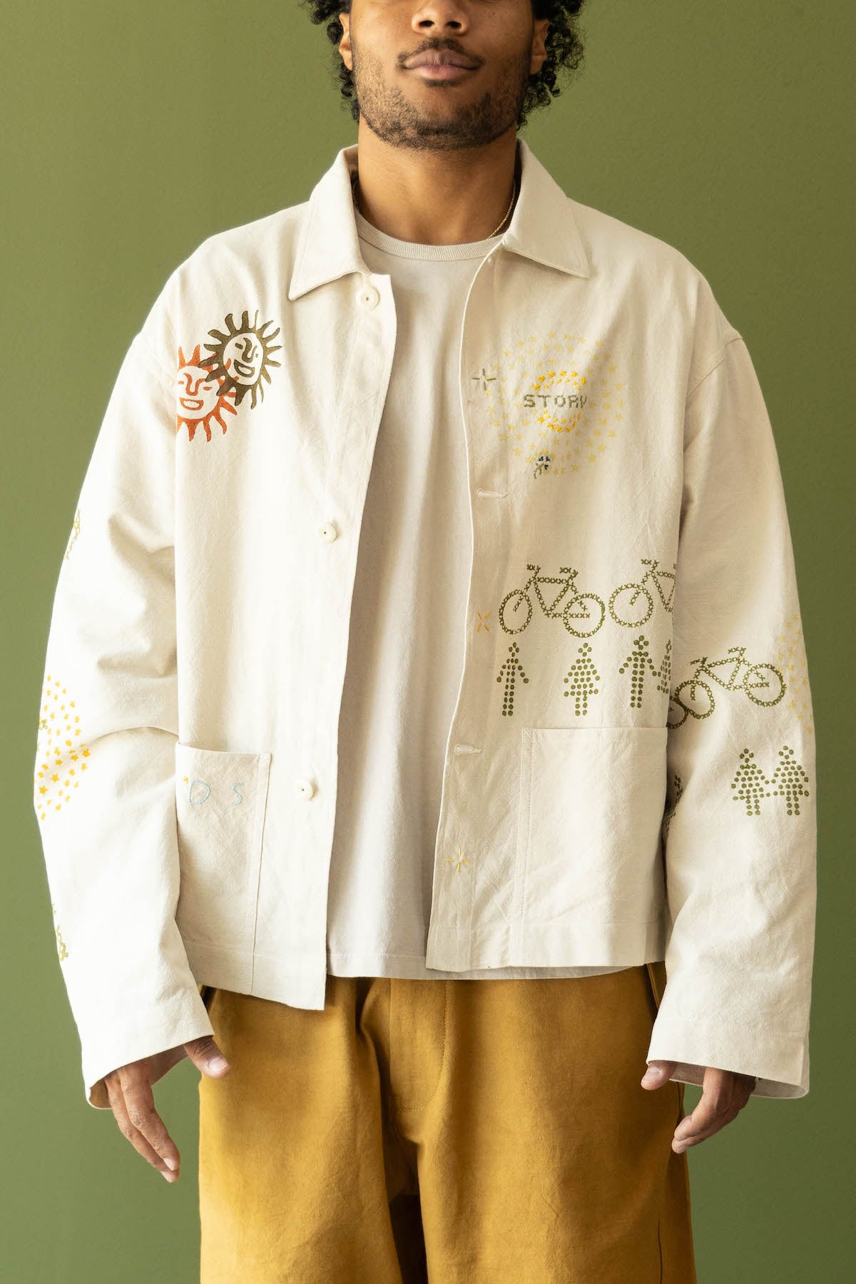 Story Mfg. - SOT Jacket - Ecru Solar Trip - Canoe Club