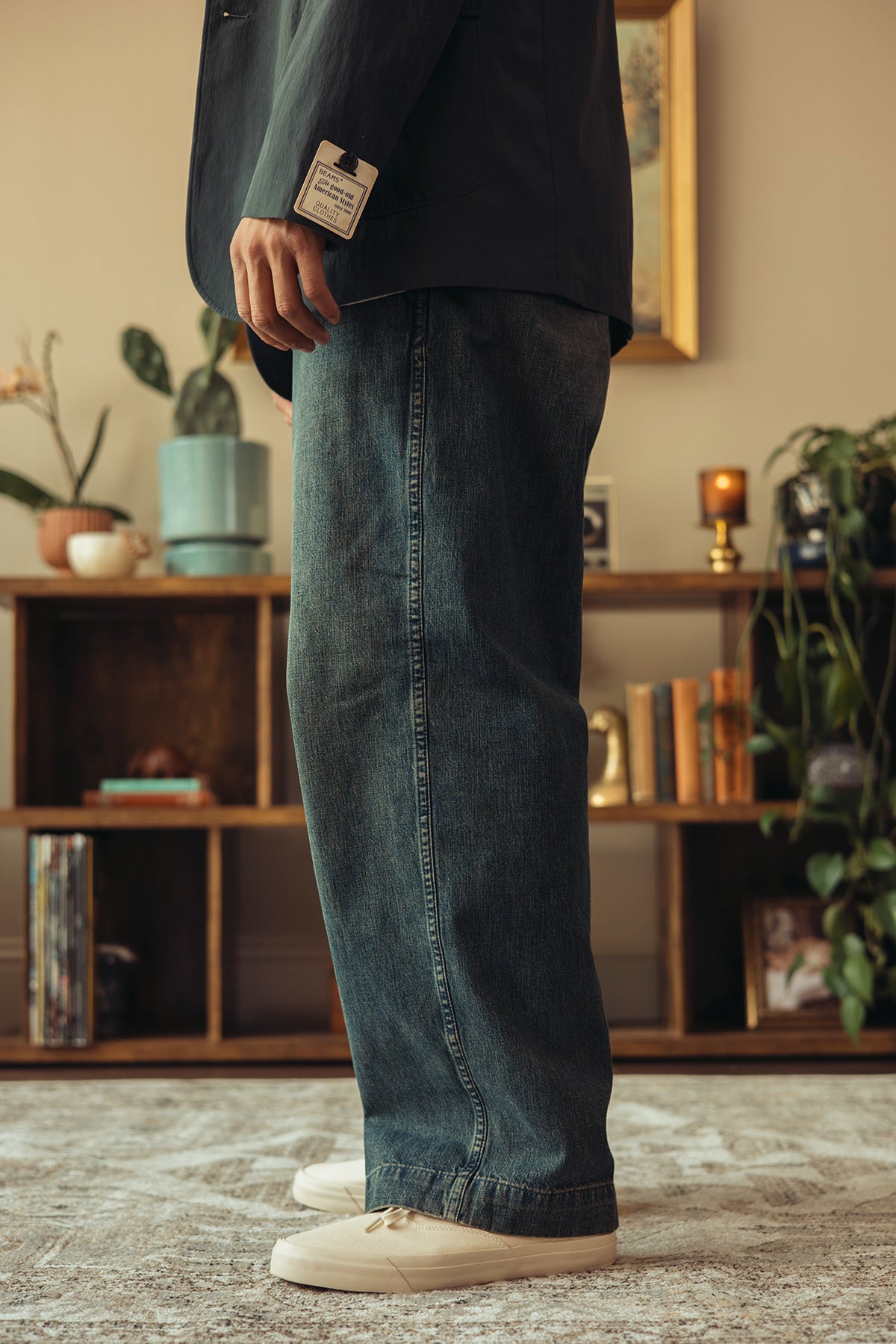 Beams Plus - Denim MIL Trousers Double Dye - Used - Canoe Club