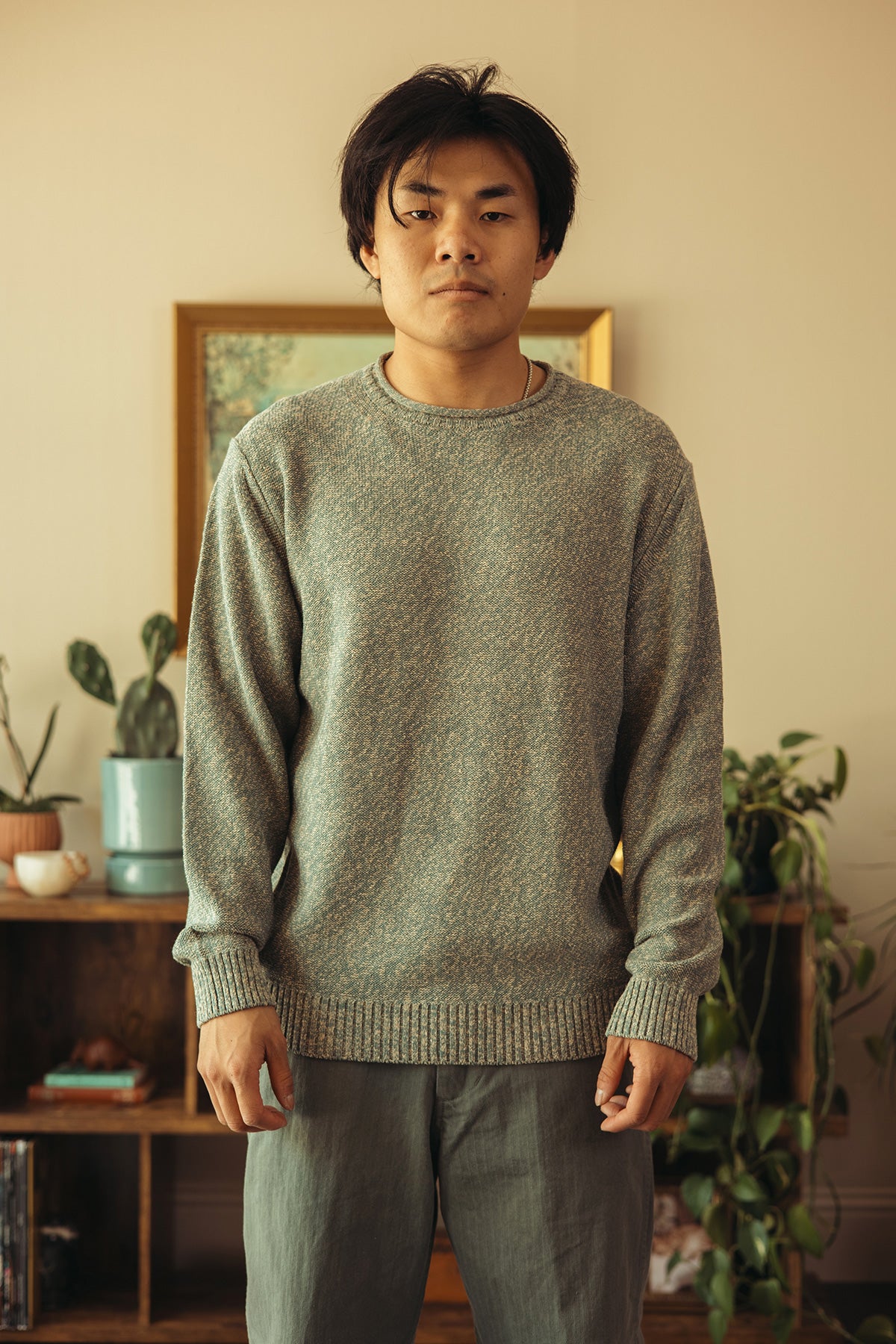 Beams Plus - Roll Neck - Sax - Canoe Club