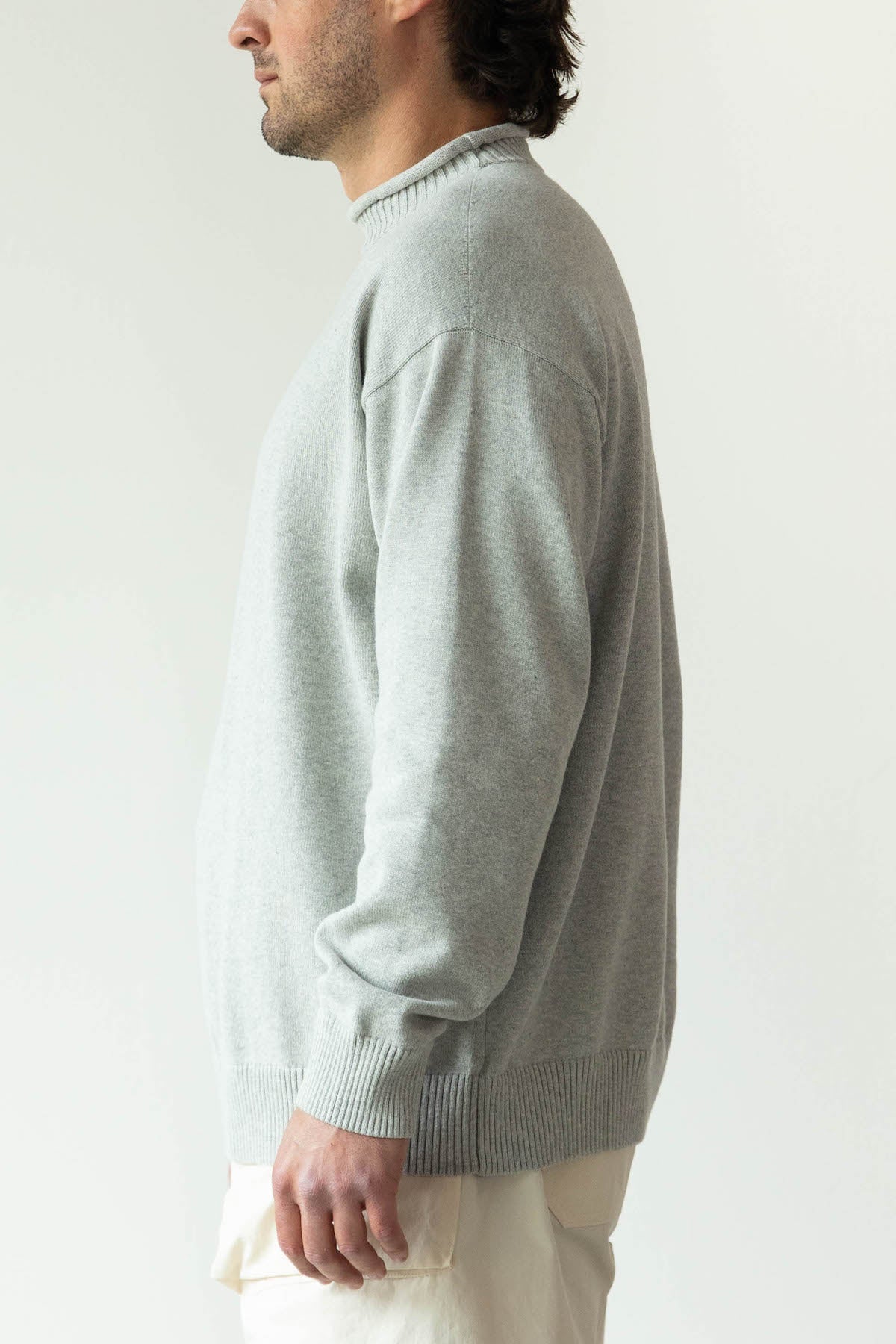 Arpenteur - Dock Sweater - Grey Melange - Canoe Club