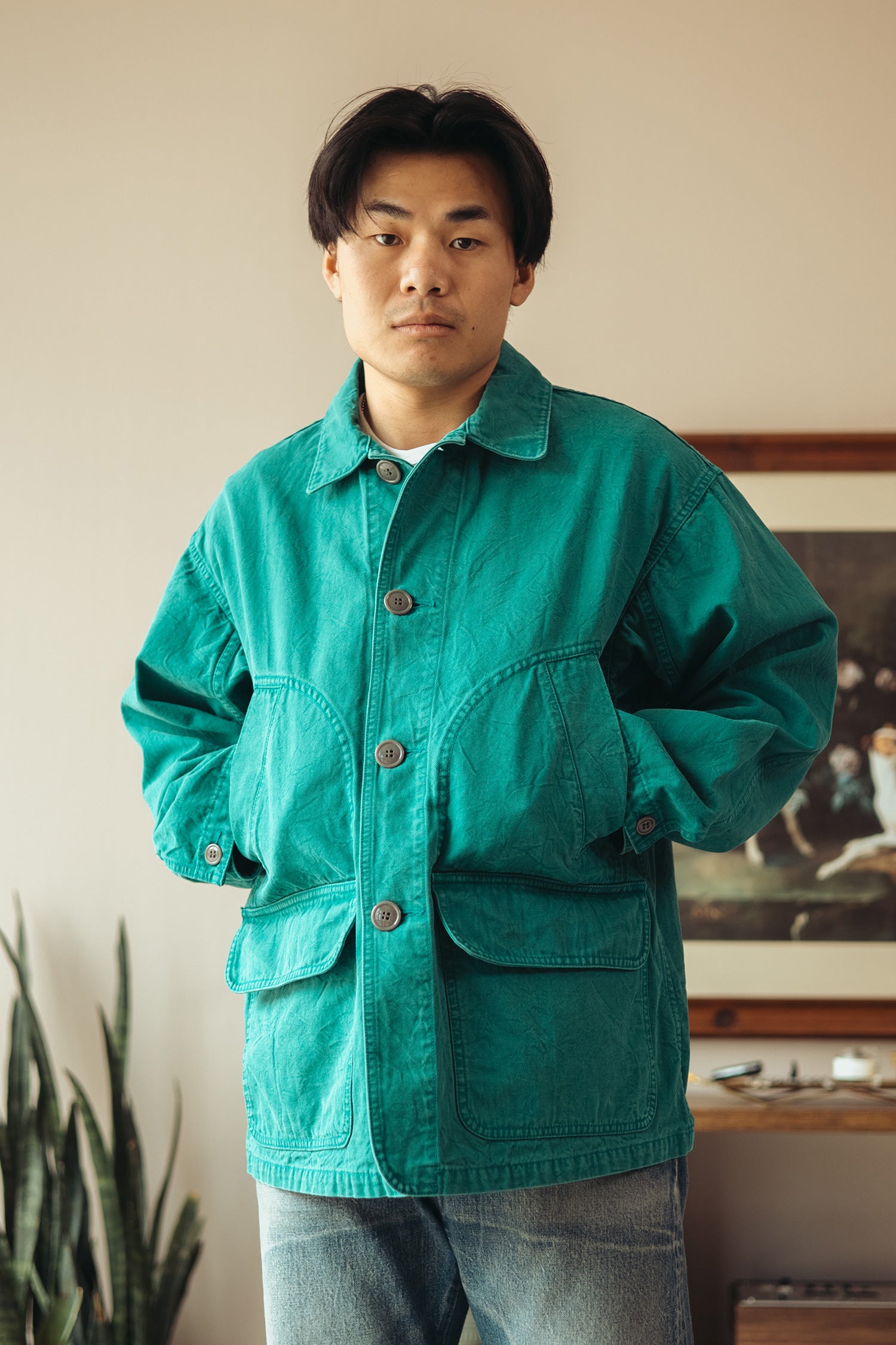 Herill - American Classic Field Coat - Green - Canoe Club