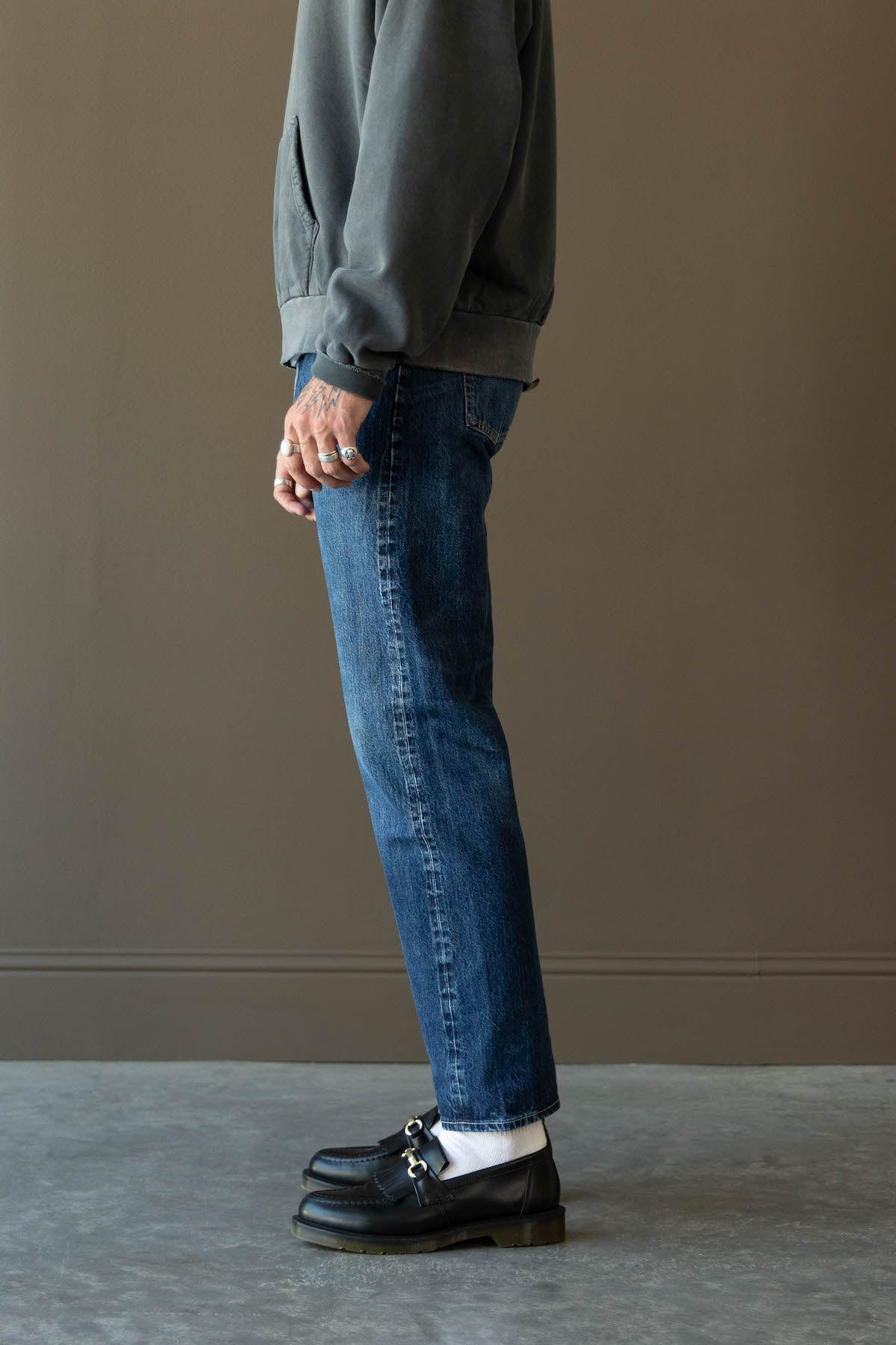 RE/DONE - 1966 Selvedge Slim - Premium Dark Worn - Canoe Club