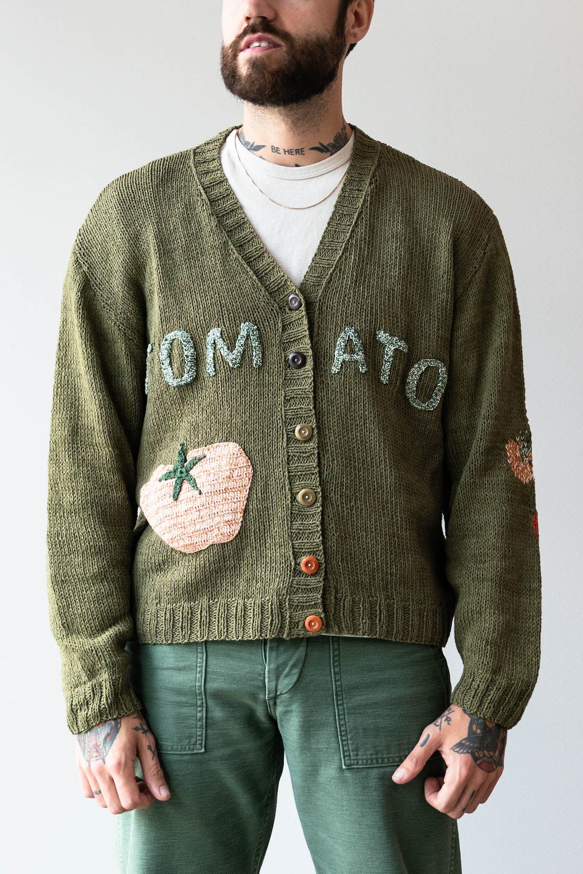 Story Mfg. - Twinsun Cardigan - Olive Toms - Canoe Club