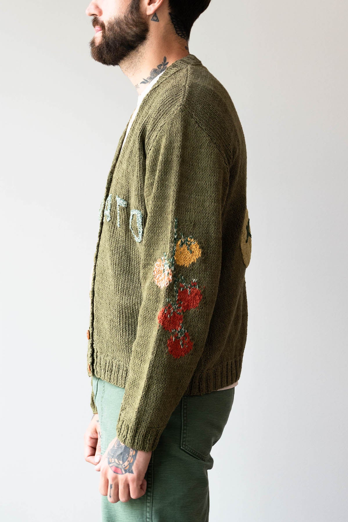 Story Mfg. - Twinsun Cardigan - Olive Toms - Canoe Club