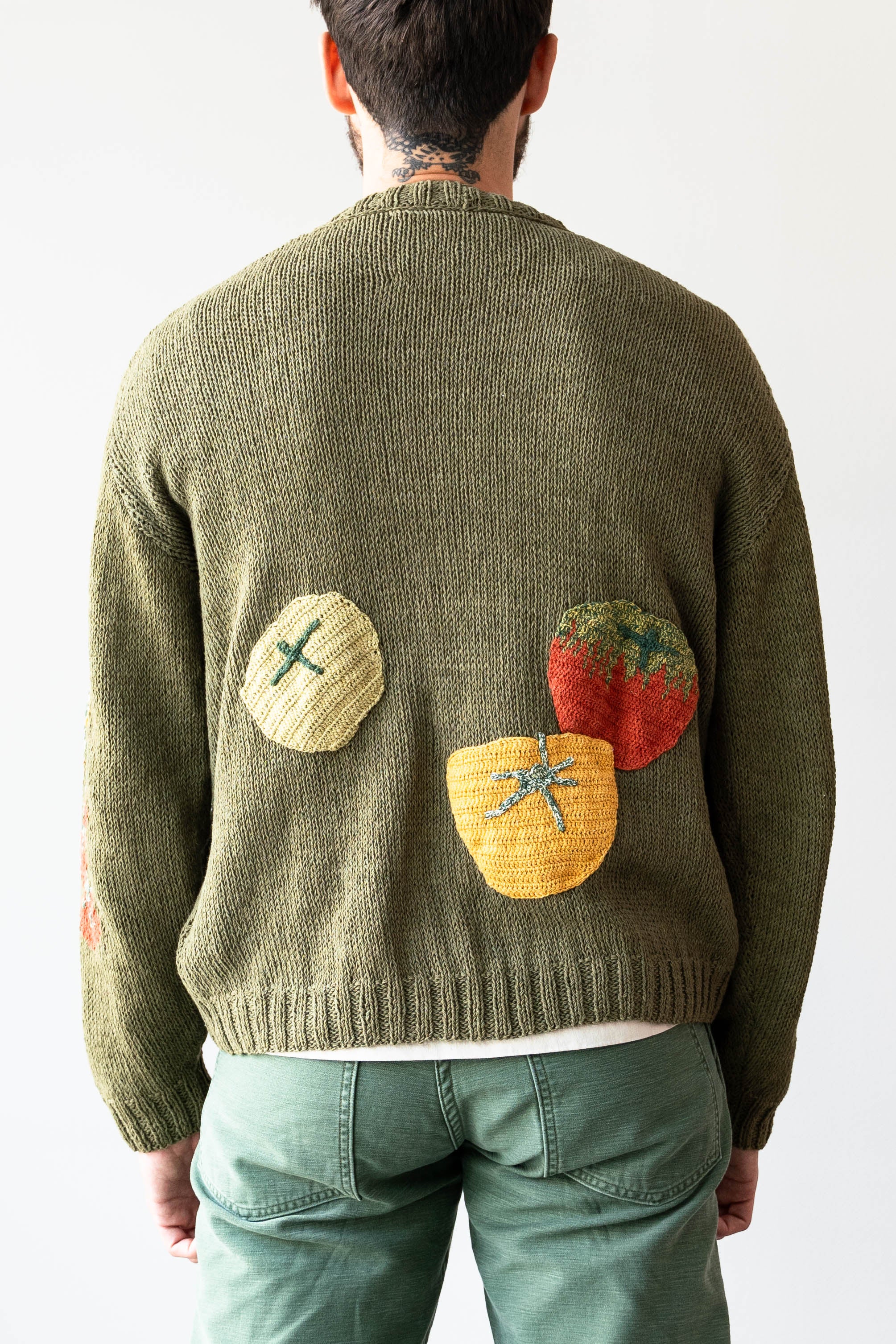 Story Mfg. - Twinsun Cardigan - Olive Toms - Canoe Club