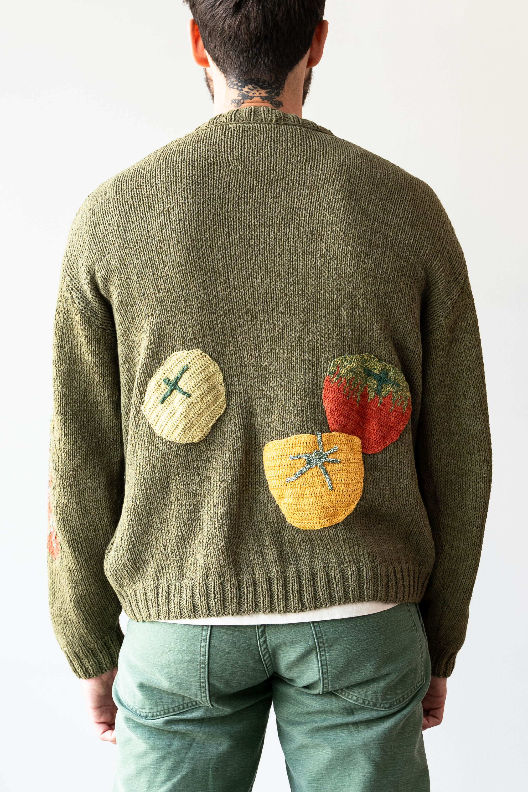 Story Mfg. - Twinsun Cardigan - Olive Toms - Canoe Club