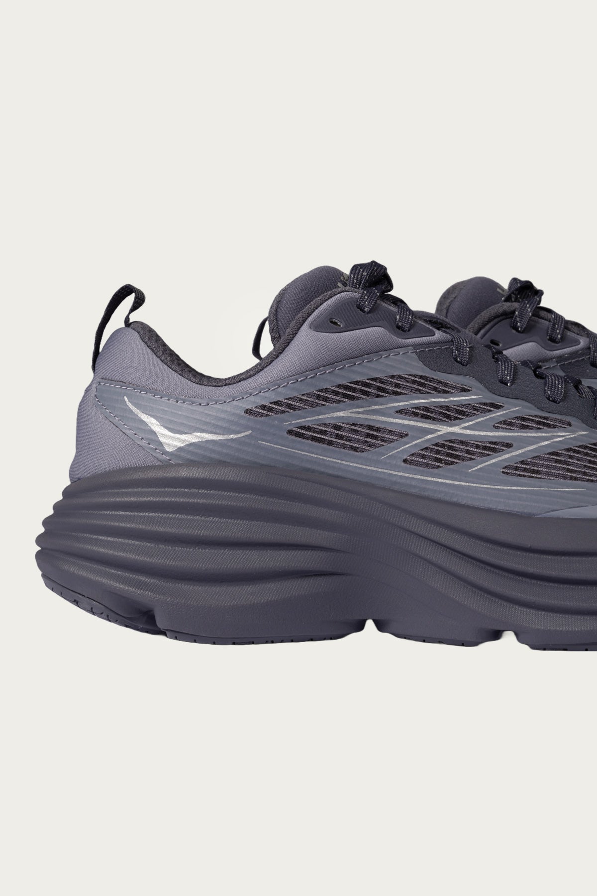 HOKA - U Bondi 8 TS Caged - Charcoal Grey/Grey Skies - Canoe Club