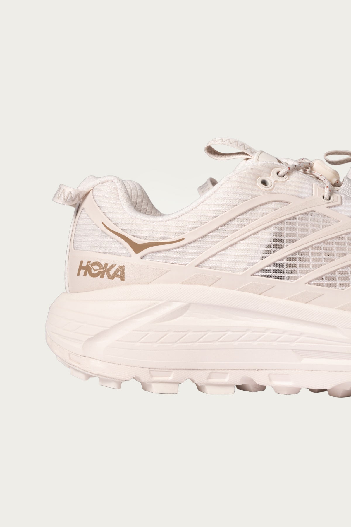 HOKA - U Mafate Three2 Grid - Rose Cream/Stucco - Canoe Club
