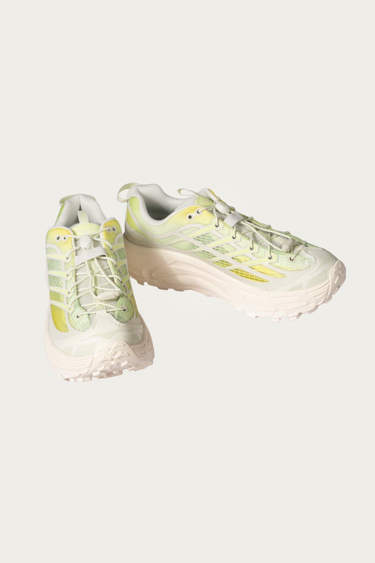 HOKA - U Mafate Three2 Grid - Truffle Salt/Sour Lemon - Canoe Club