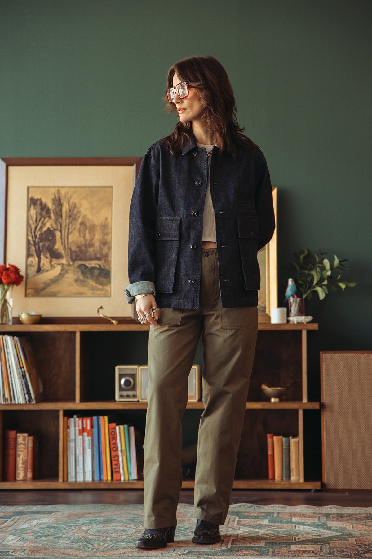 Lemaire - Boxy Jacket - Denim Indigo - Canoe Club