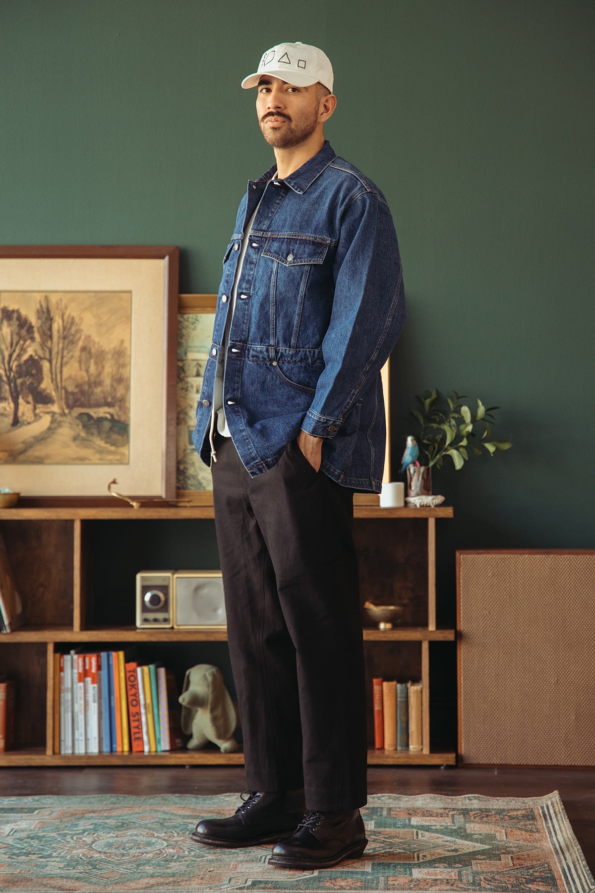 nanamica - Wide Straight Chino Pants - Black - Canoe Club