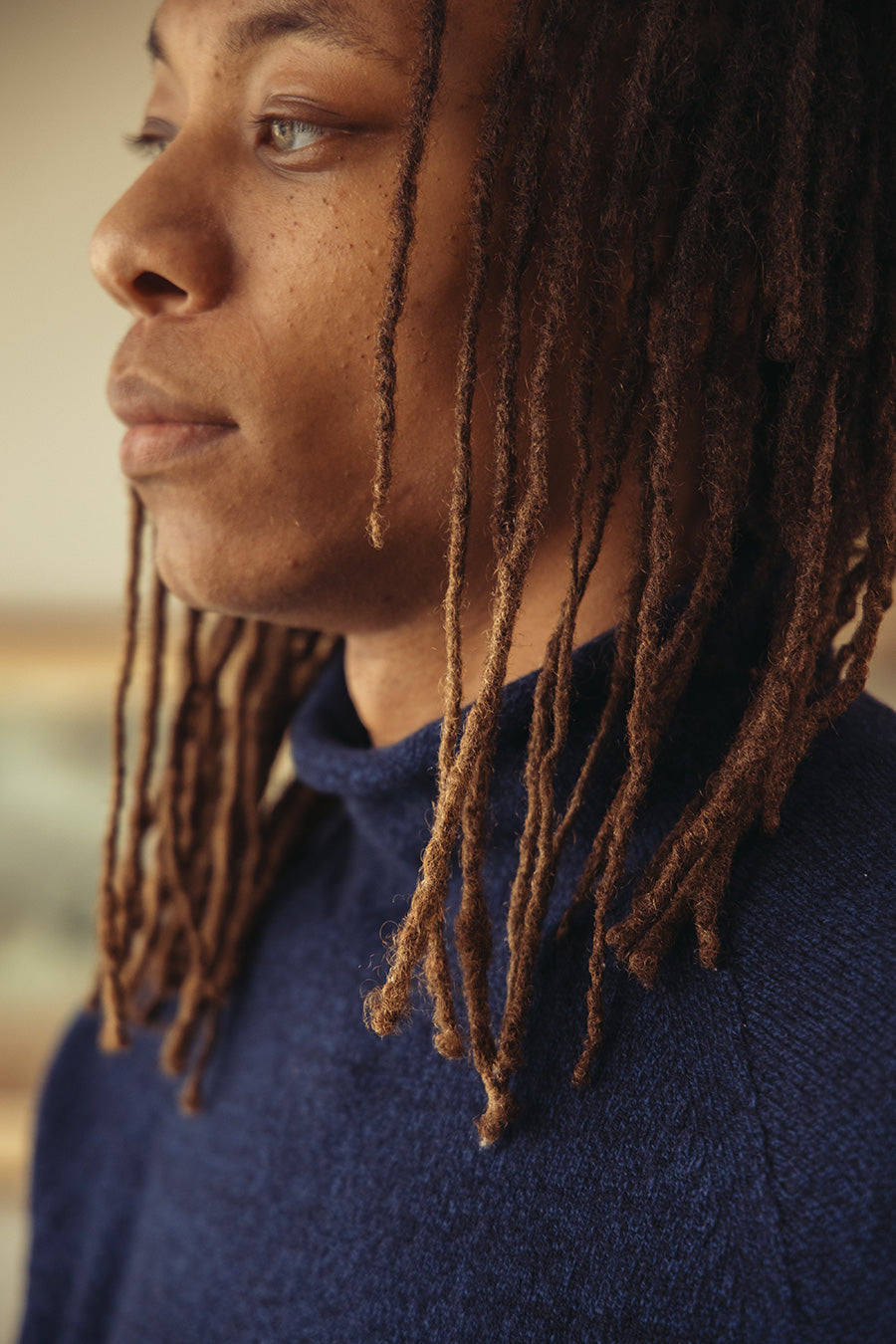 Howlin' - Extended Pleasure Knit - Navy Superfine Lambswool - Canoe Club
