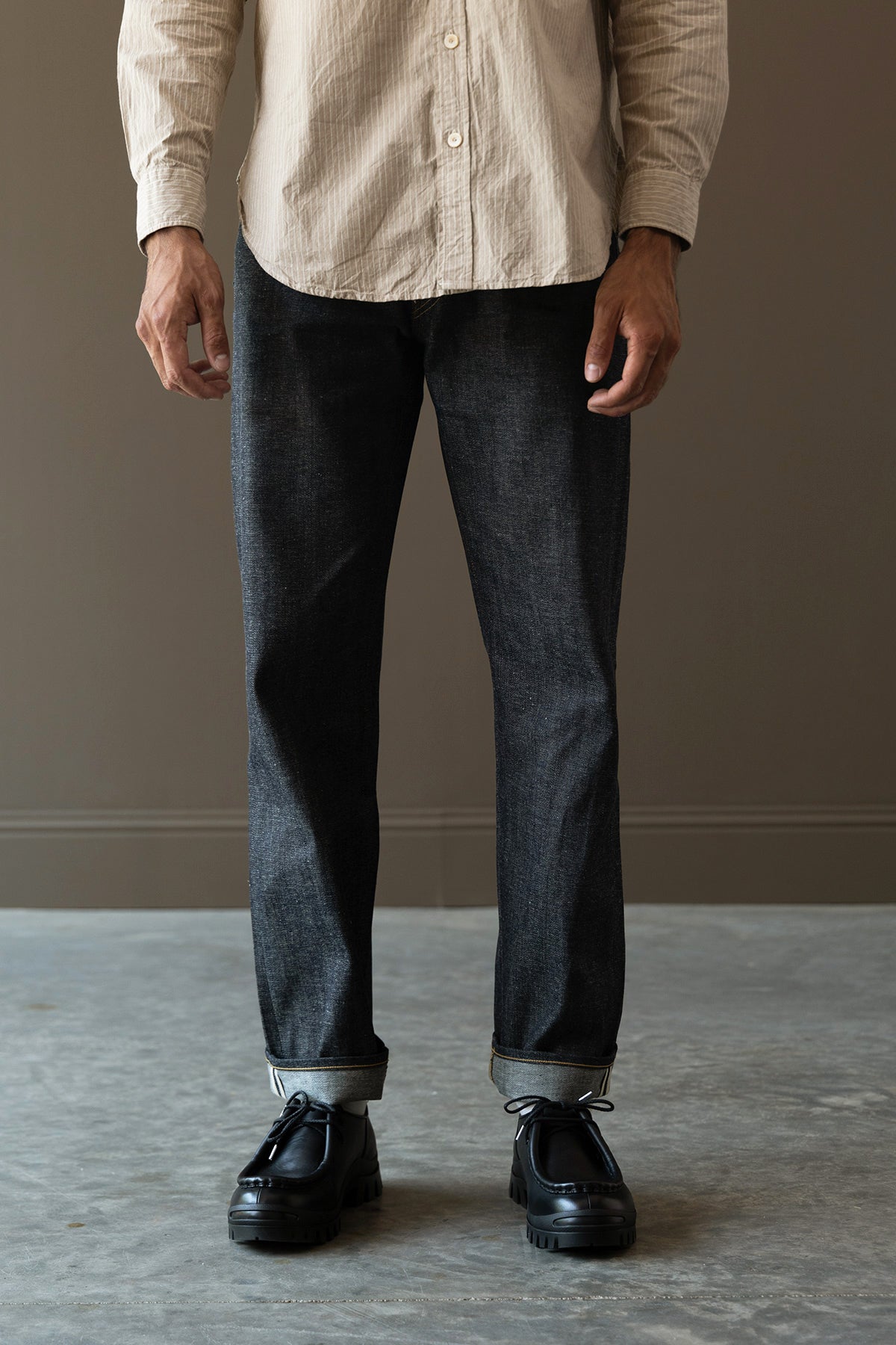 Taiga Takahashi - Lot.702 Denim Trousers - Raw Indigo (old) - Canoe Club