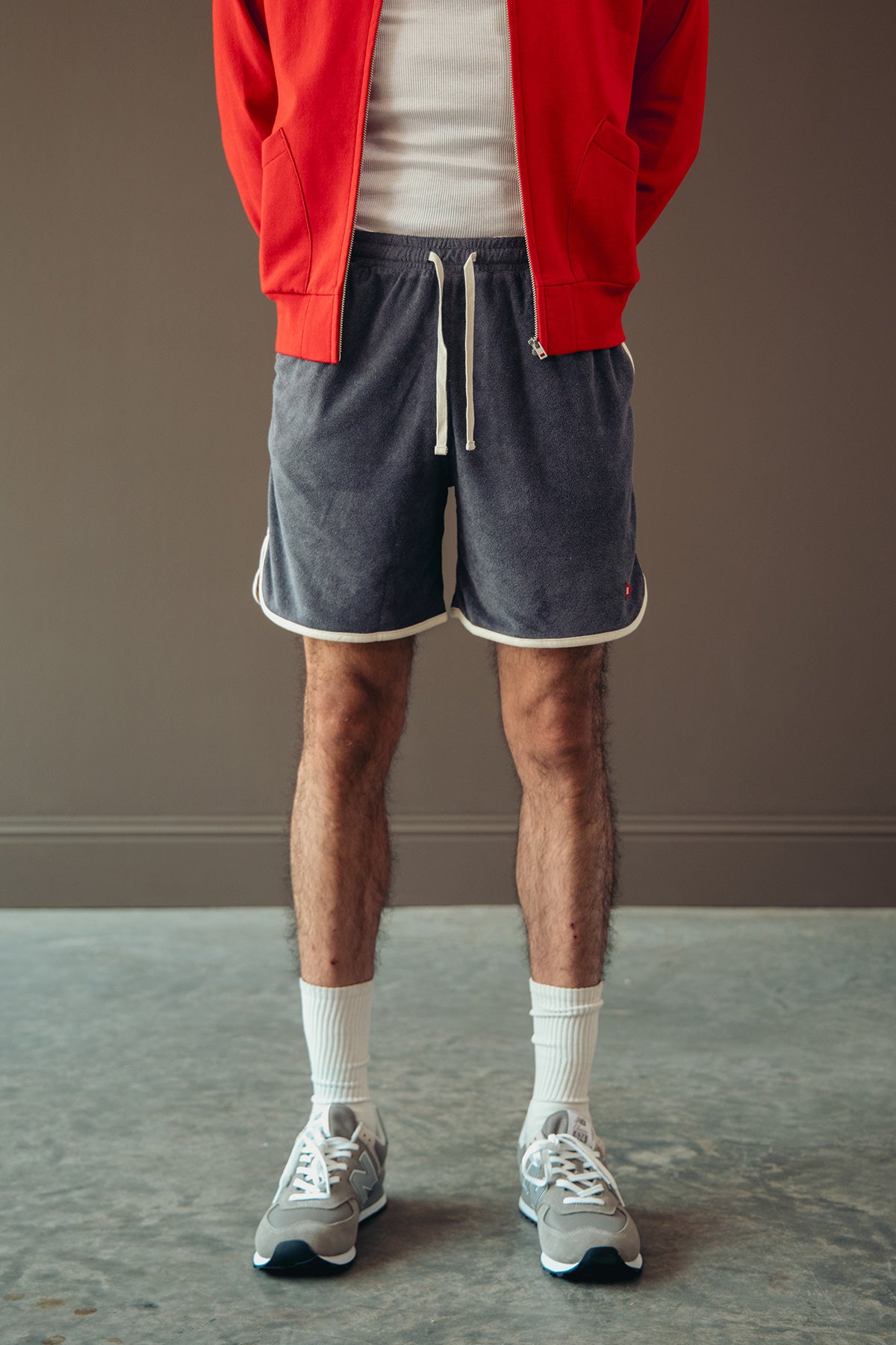 Healthknit - Tri-Blend Pile Half Pants - Grape - Canoe Club