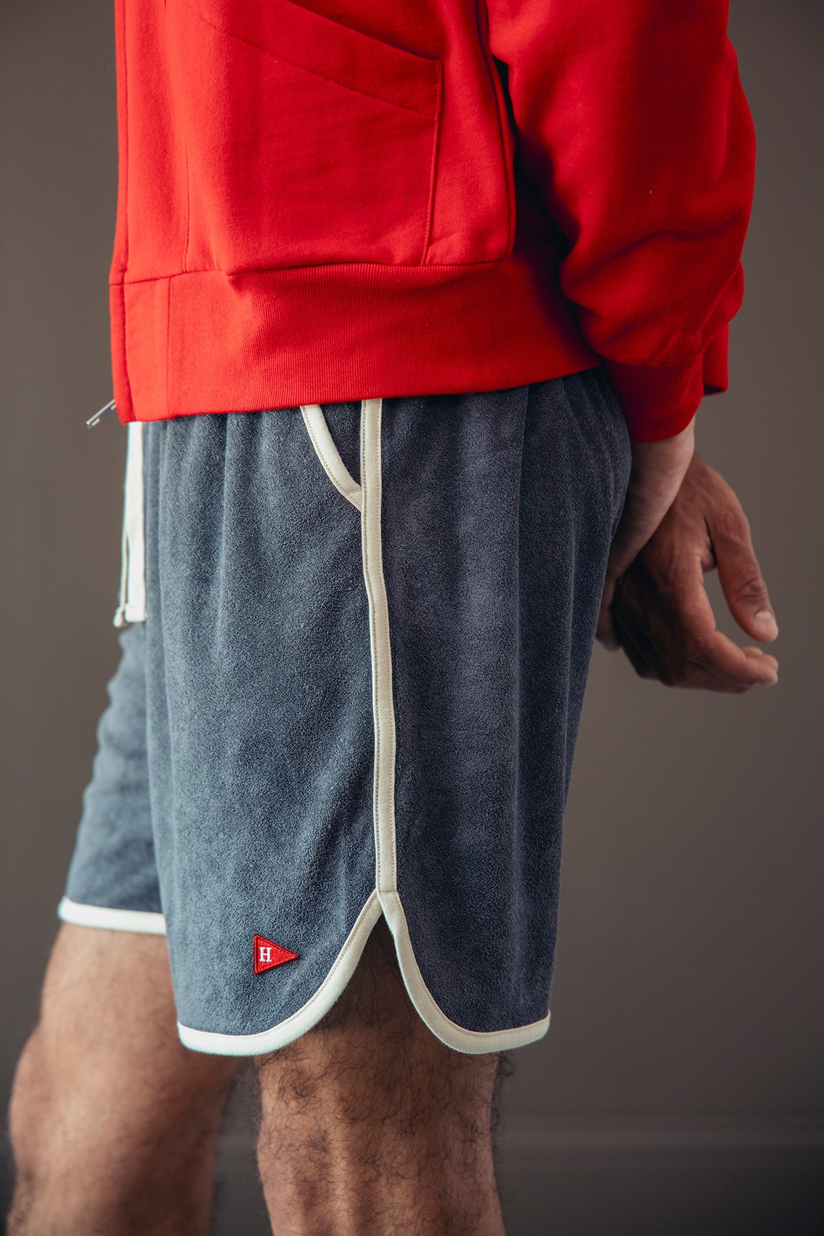 Healthknit - Tri-Blend Pile Half Pants - Grape - Canoe Club