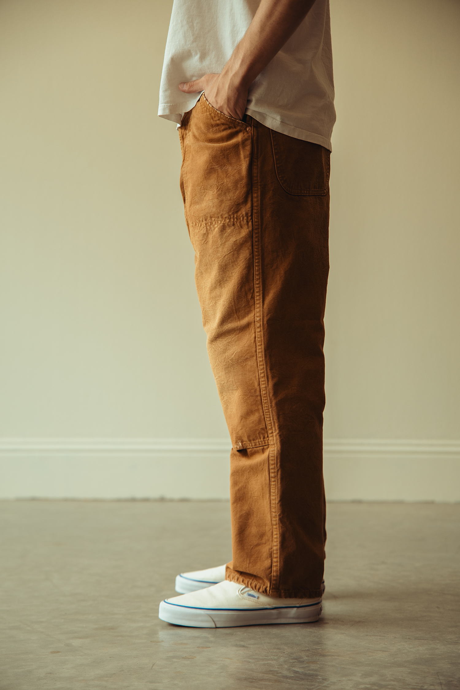 Herill - Duck Painter Pants - Brown - Canoe Club