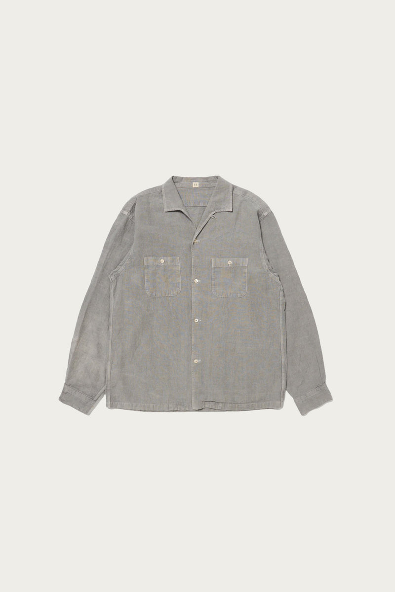 Taiga Takahashi Lot. 102 Sir Guy Shirt | Charcoal Dyed Grey