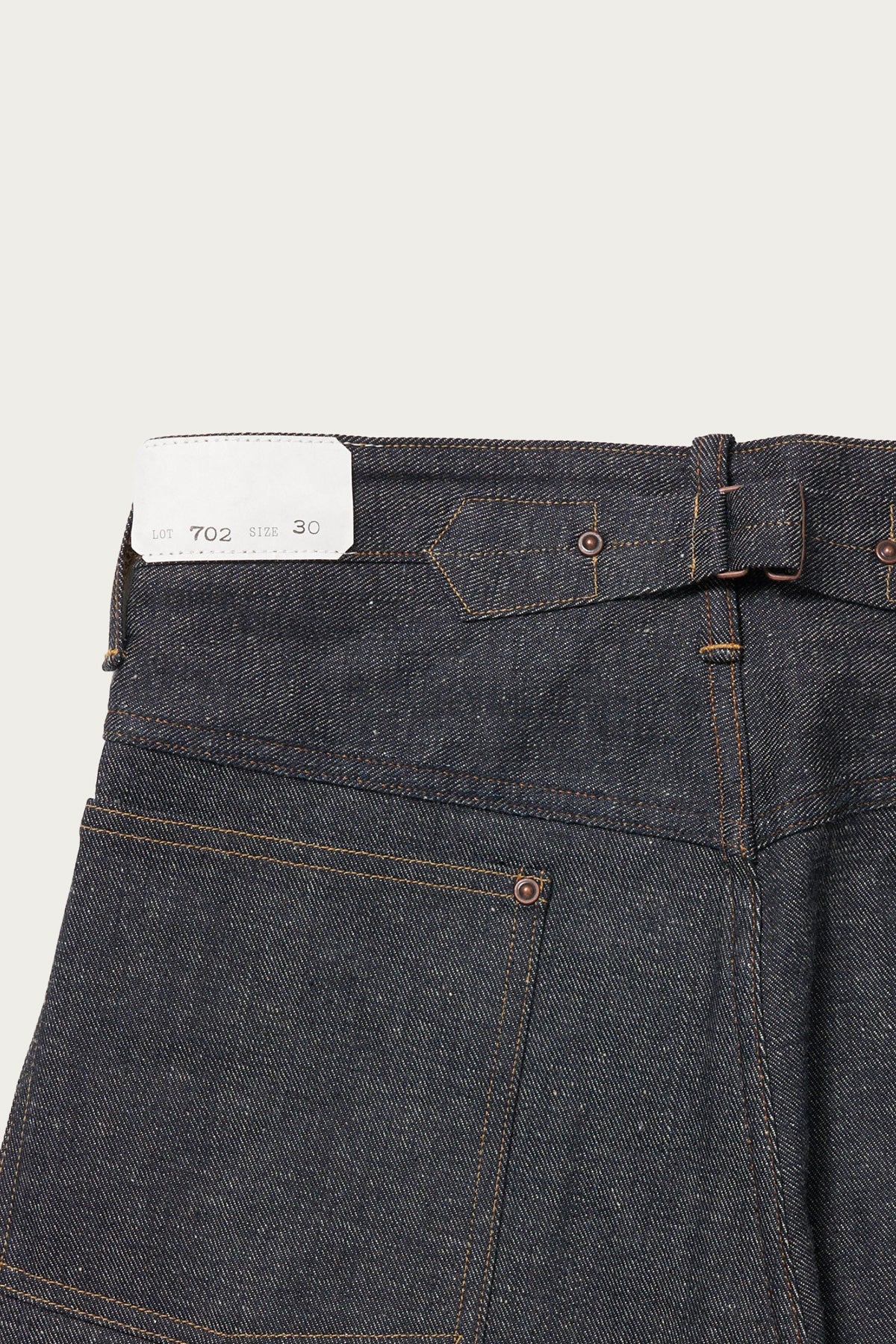 Taiga Takahashi - Lot. 702 Denim Trousers FW25 - Raw Indigo - Canoe Club