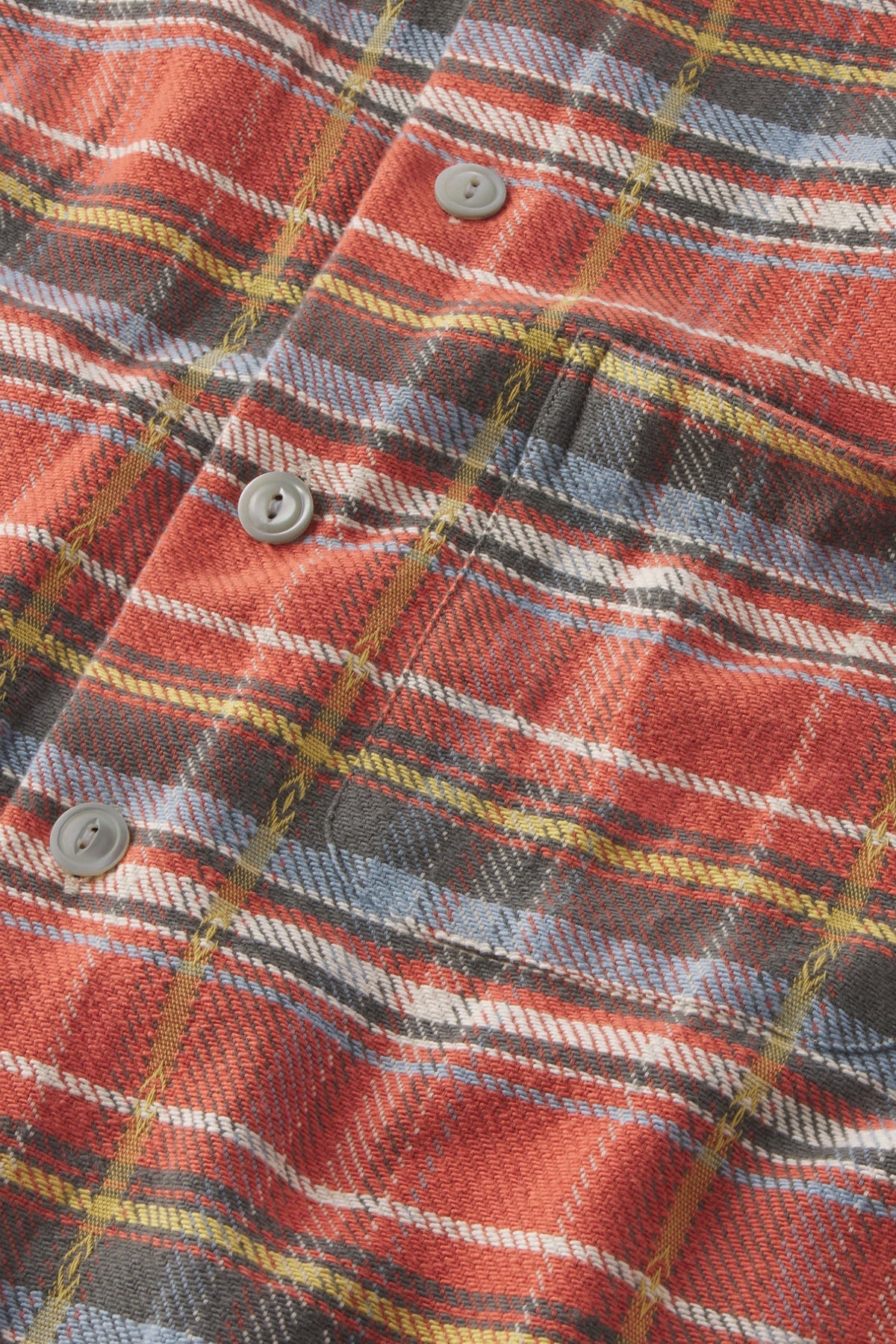 Aaron Levine - Plaid Button Down Shirt - Brick Plaid - Canoe Club