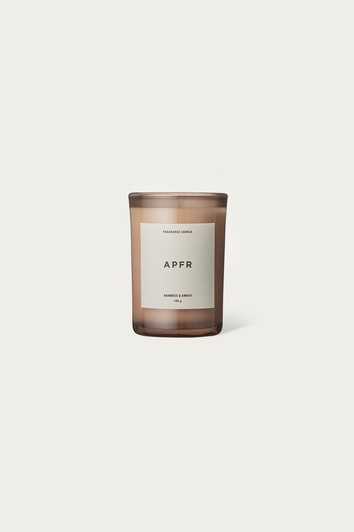 APFR - Fragrance Candle - Oakmoss & Amber - Canoe Club
