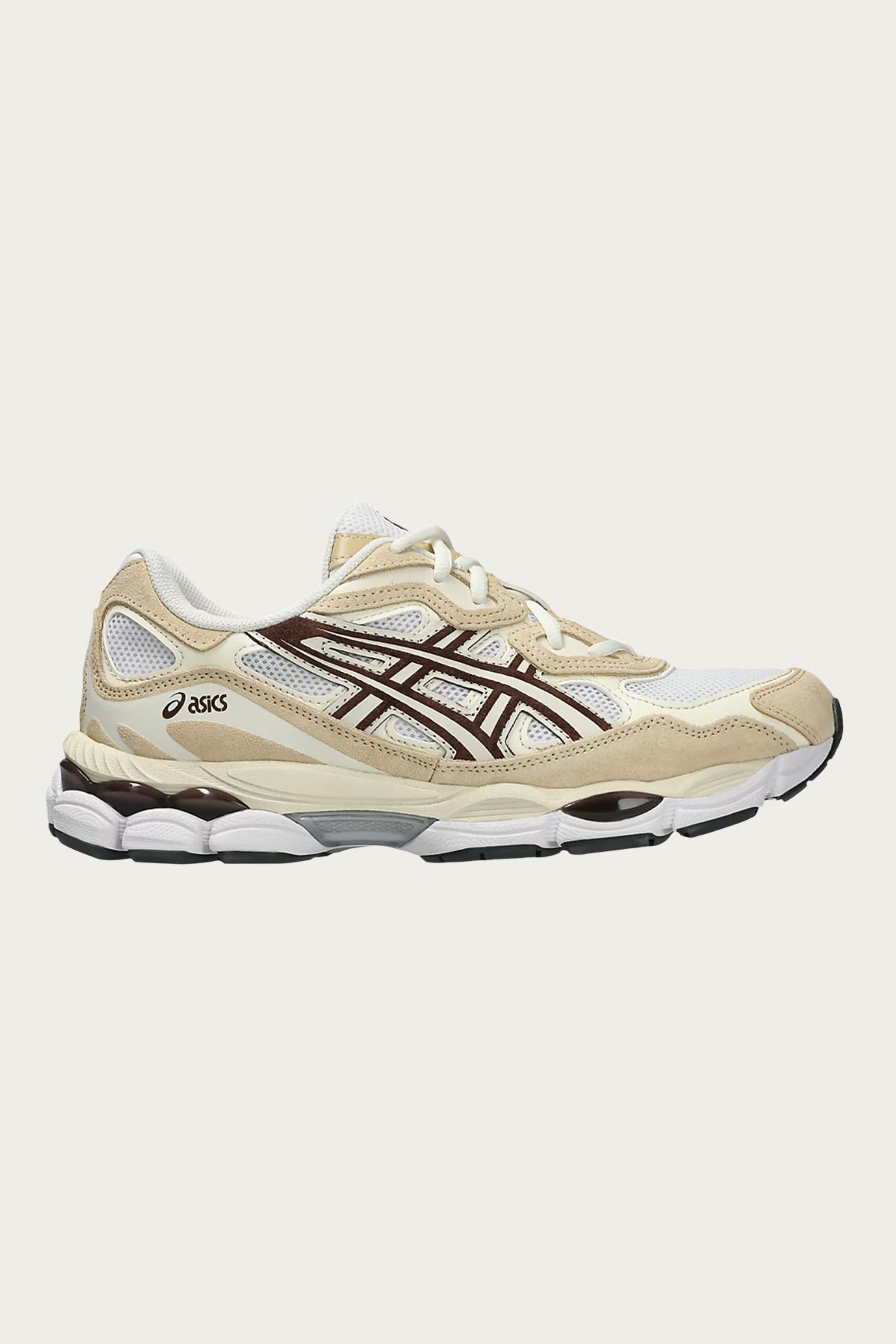 ASICS - Gel-NYC - White/Roasted Coffee - Canoe Club