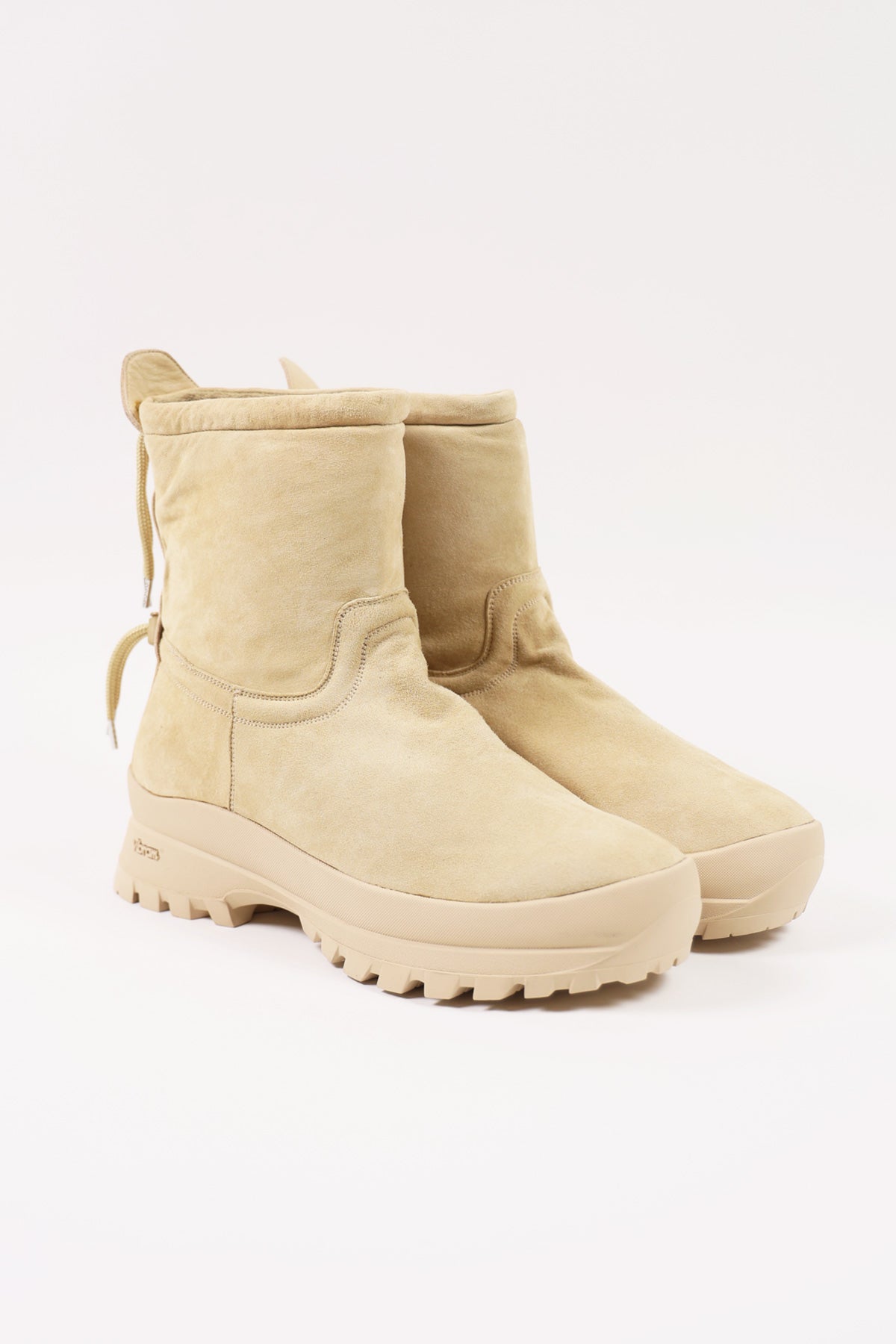 Auralee - Cord Boots Made by Foot The Coacher - Beige - Canoe Club