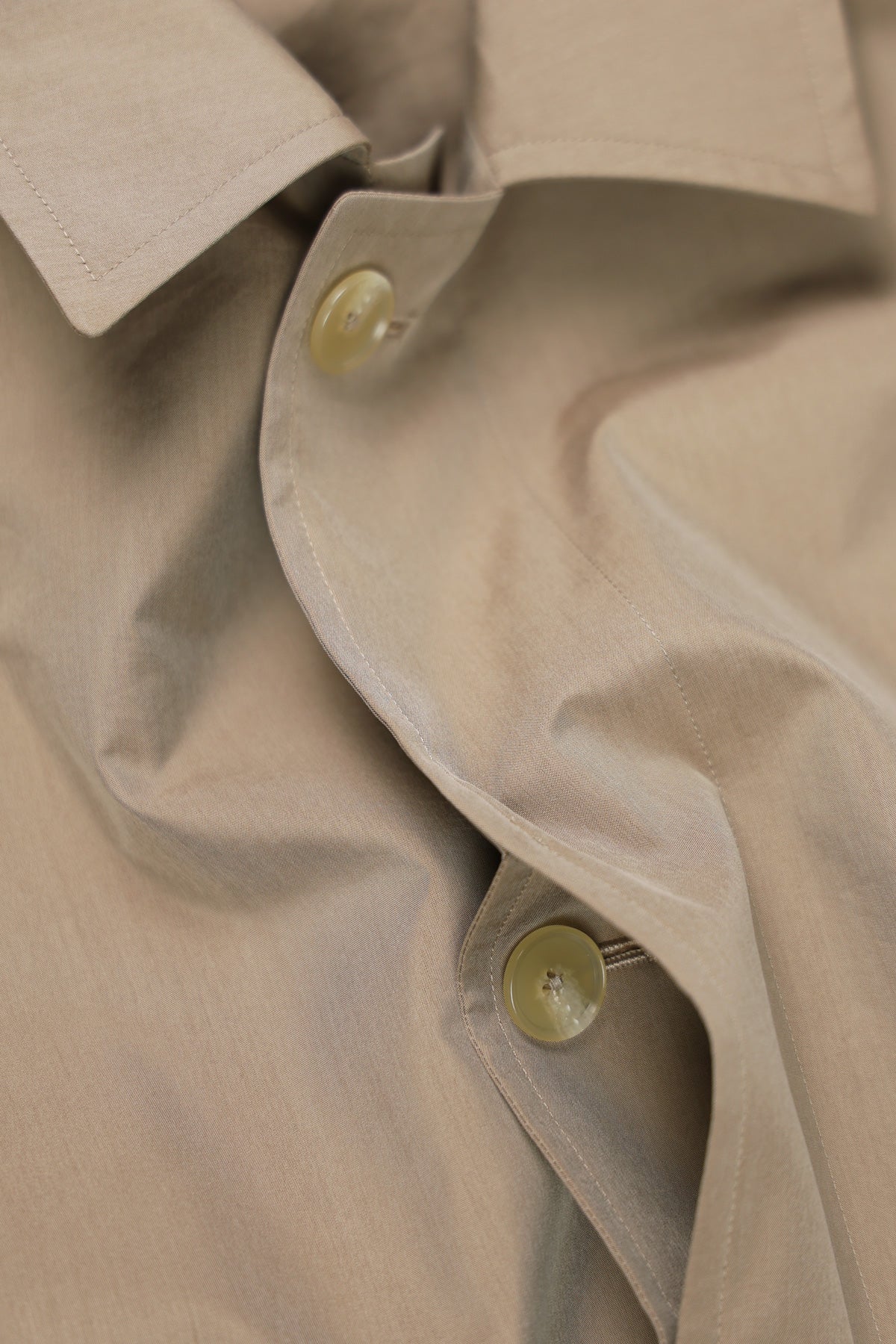 Auralee - Finx Polyester Weather Chambray Blouson - Brown Chambray - Canoe Club