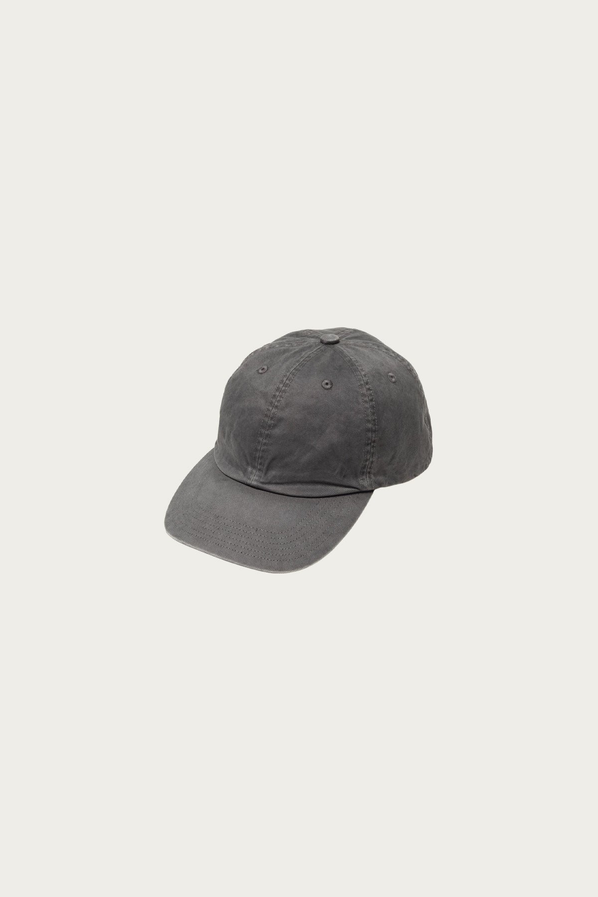 Auralee - Garment-Dyed Finx Chino Cap Made By Kijima Takayuki - Ink Black - Canoe Club