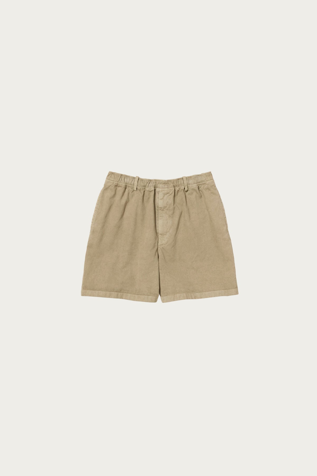 Auralee - Garment-Dyed Finx Light Chino Shorts - Beige - Canoe Club