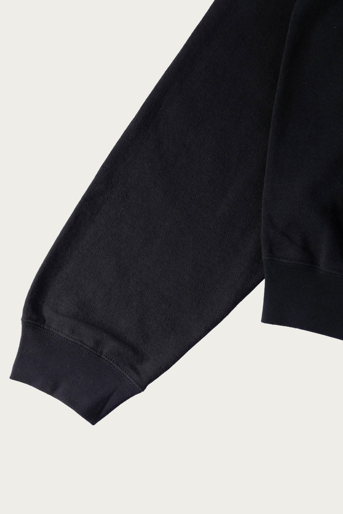 Auralee - High Twist Light Sweat Zip Parka - Ink Black - Canoe Club