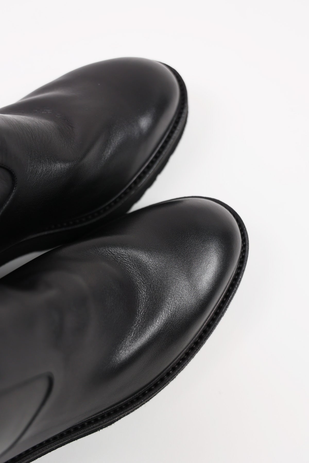 Auralee - Leather Boots - Black - Canoe Club