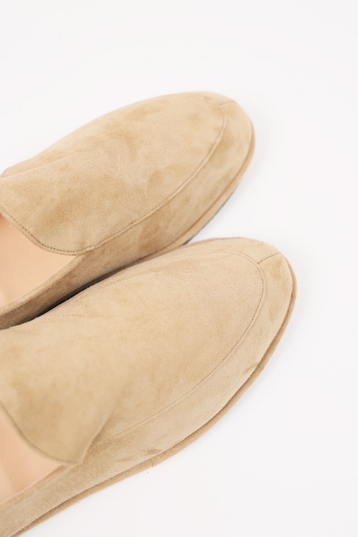 Auralee - Leather Shoes - Beige Suede - Canoe Club