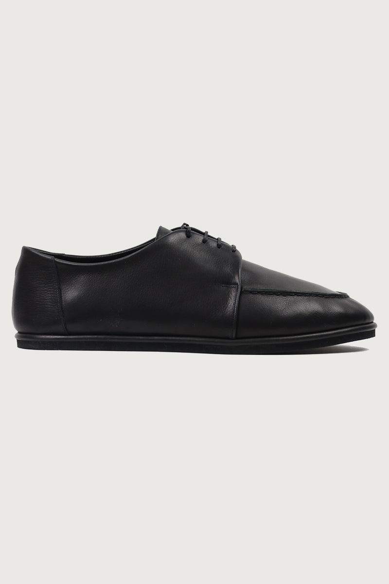 Auralee Leather Shoes | Black | Canoe Club