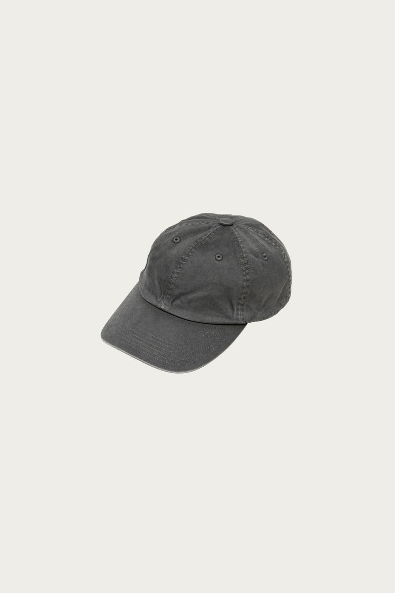 帽子 AURALEE PRODUCT DYED FINX CHINO CAP GRAY auralee-product-dyed-finx-