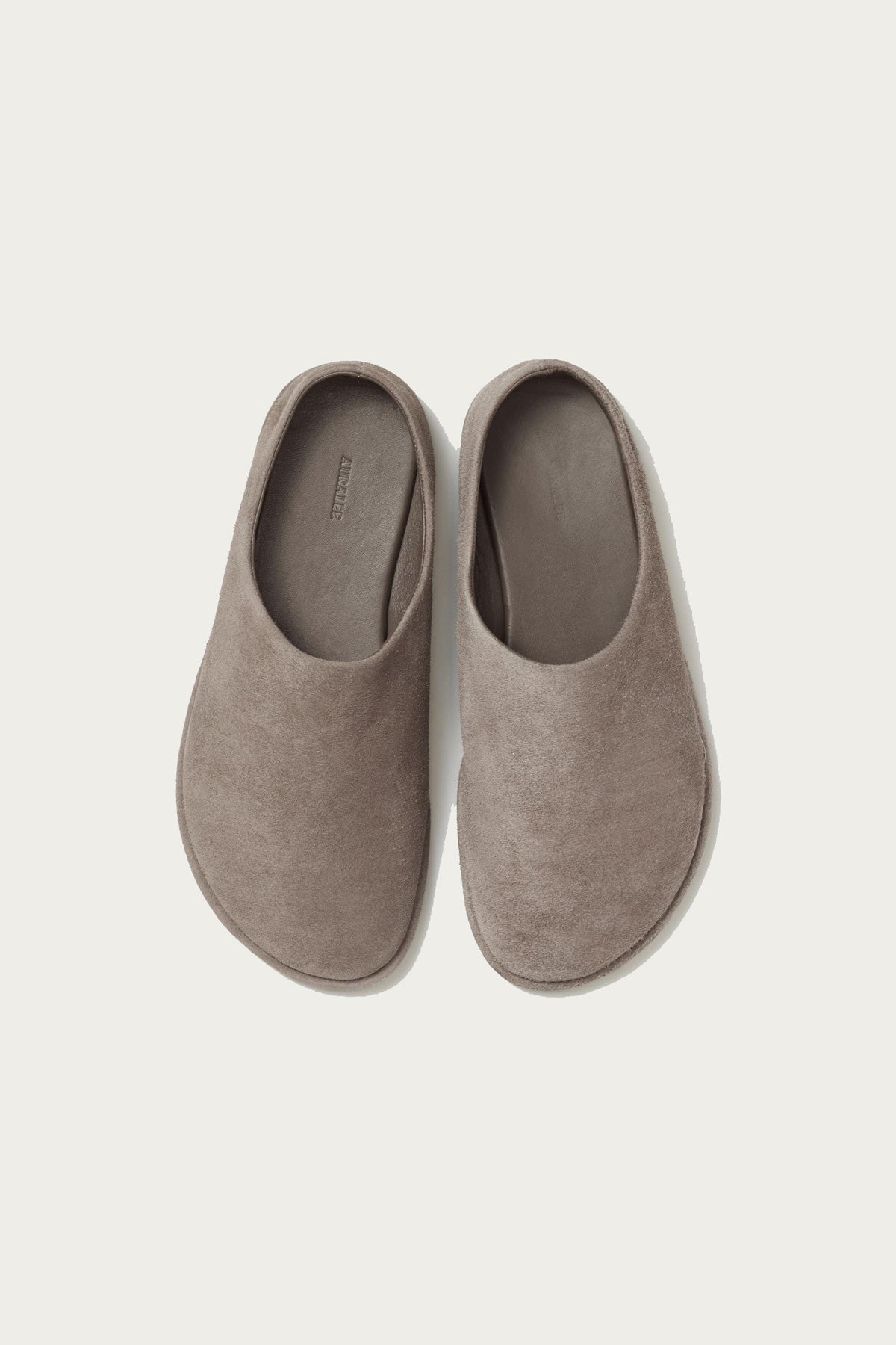 Auralee - Suede Sandals - Beige Suede - Canoe Club