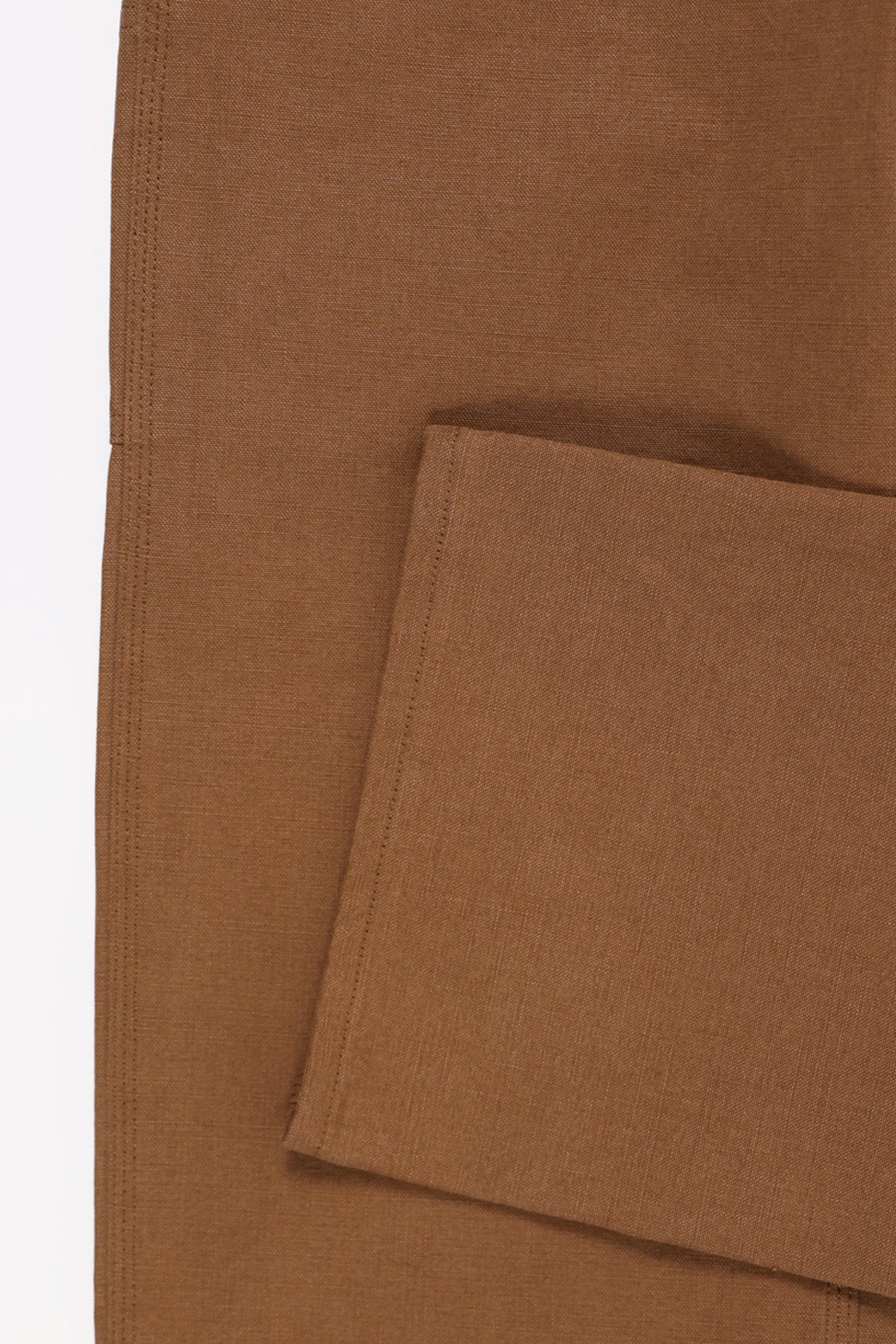Auralee - Washed Heavy Canvas Pants - Brown - Canoe Club