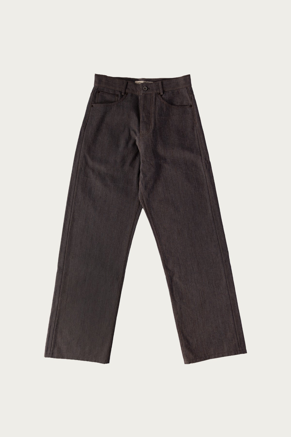 Aviva Jifei Xue - 5 Pocket Pant - Persimmon Black Denim - Canoe Club