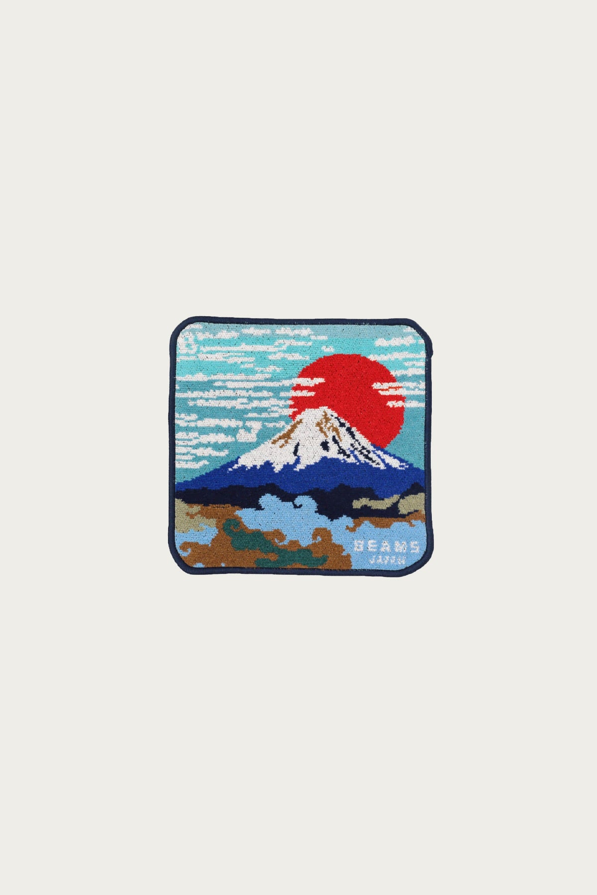 Beams Japan - Chenille Hand Towel - Blue - Canoe Club