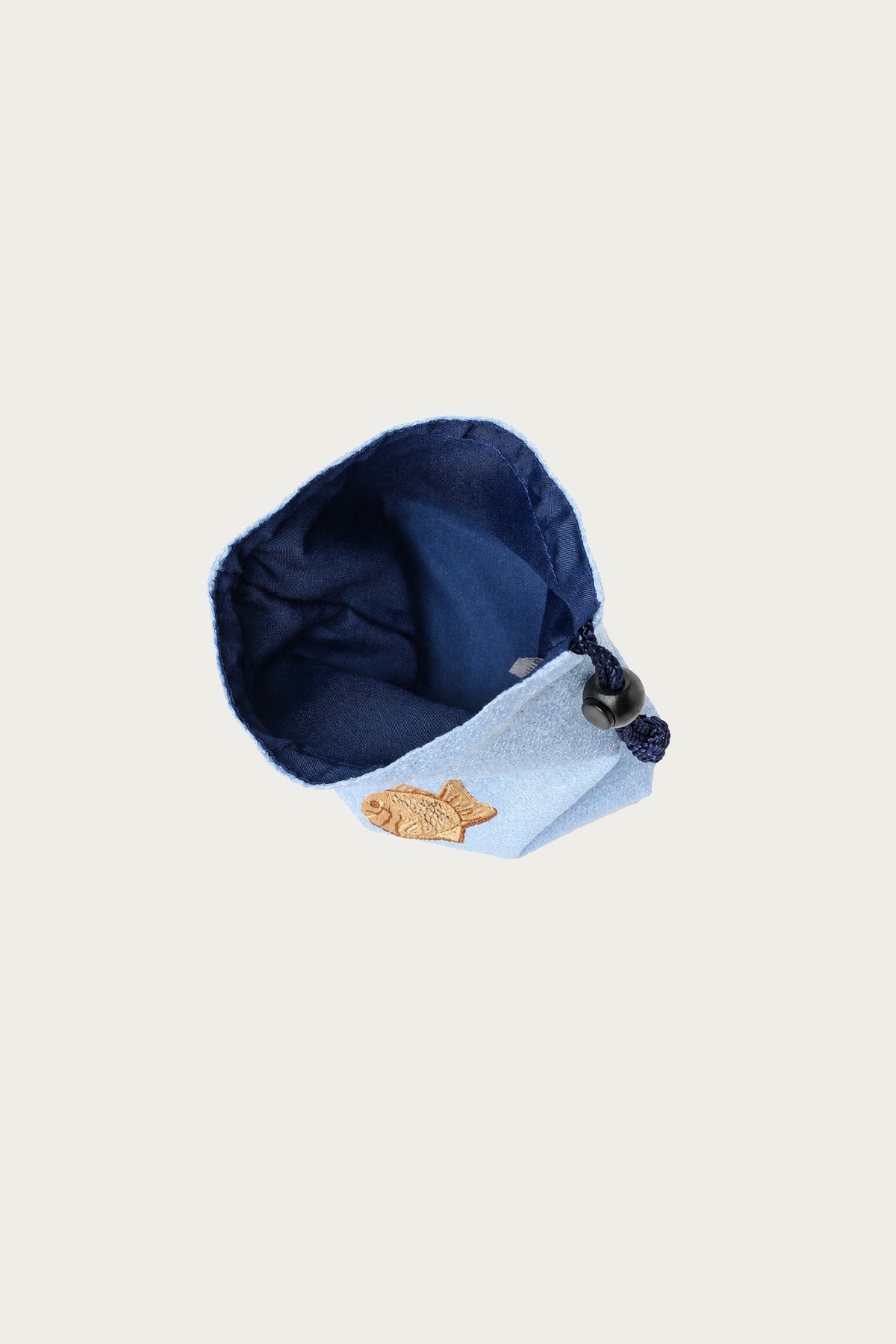 Beams Japan - Embroidered Drawstring Bag - Taiyaki - Canoe Club