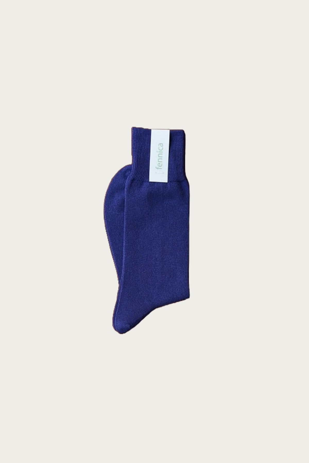 Beams Japan - fennica Paper Mix Socks - Purple - Canoe Club