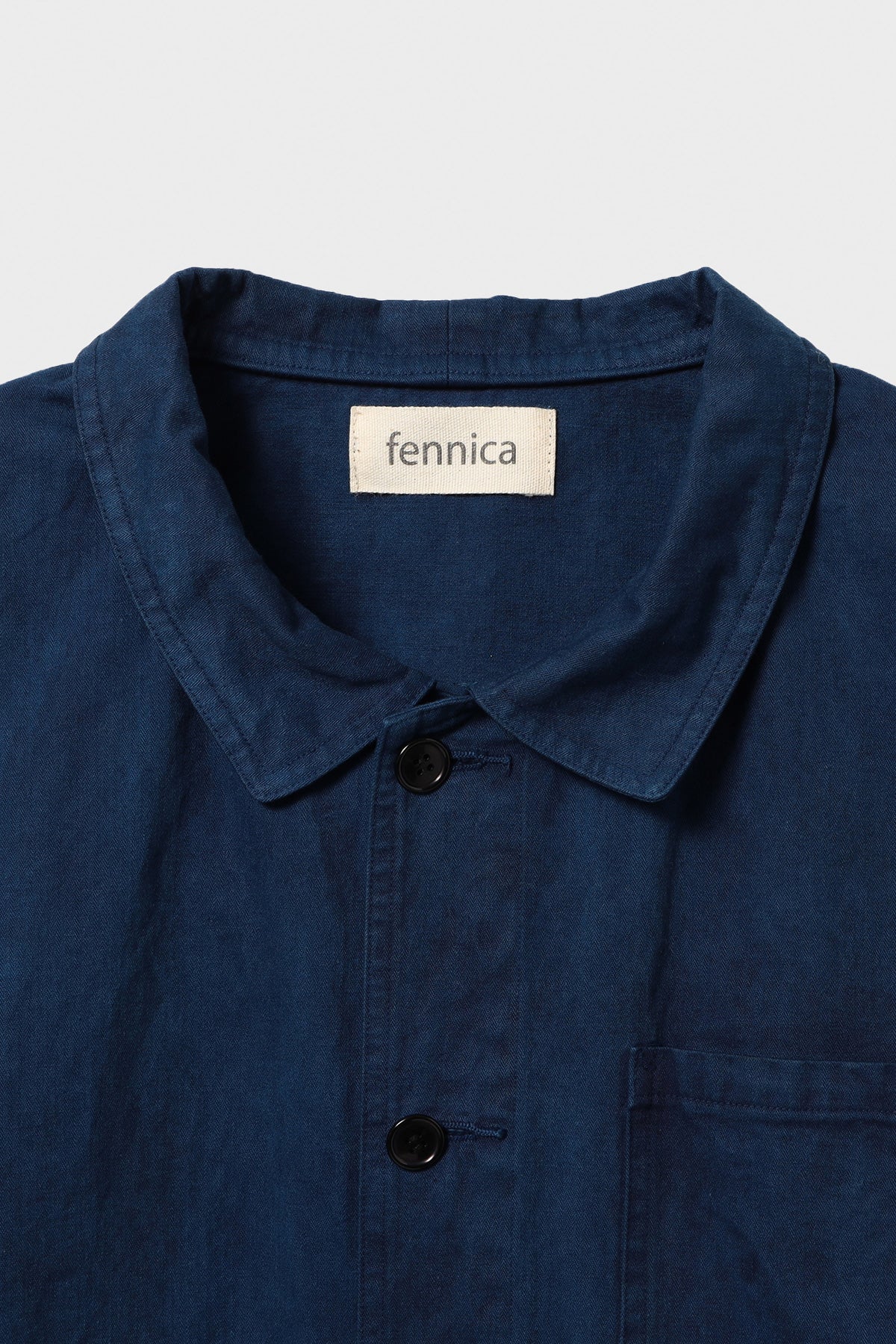 Beams Japan - fennica Work Court Jacket - Indigo - Canoe Club