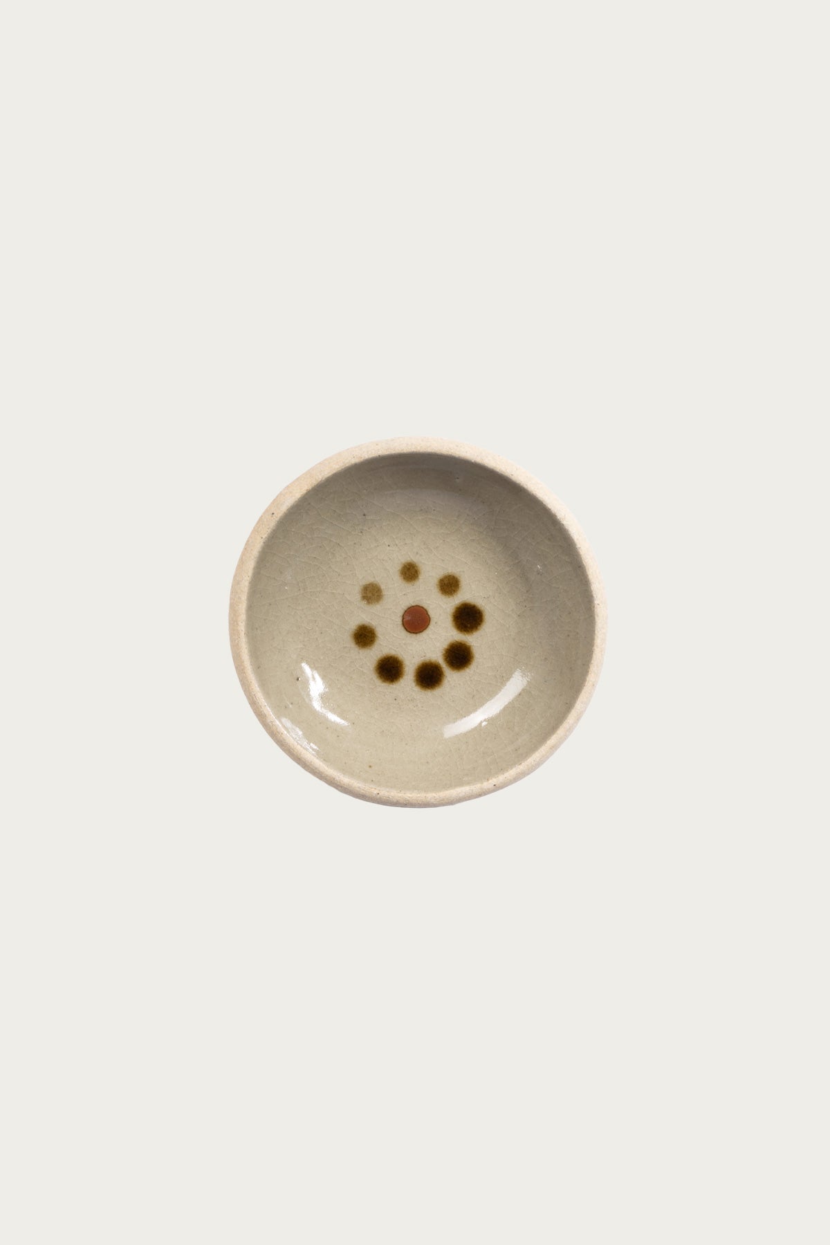 Beams Japan - Hamadagama Round Plate - Circle Dot - Canoe Club