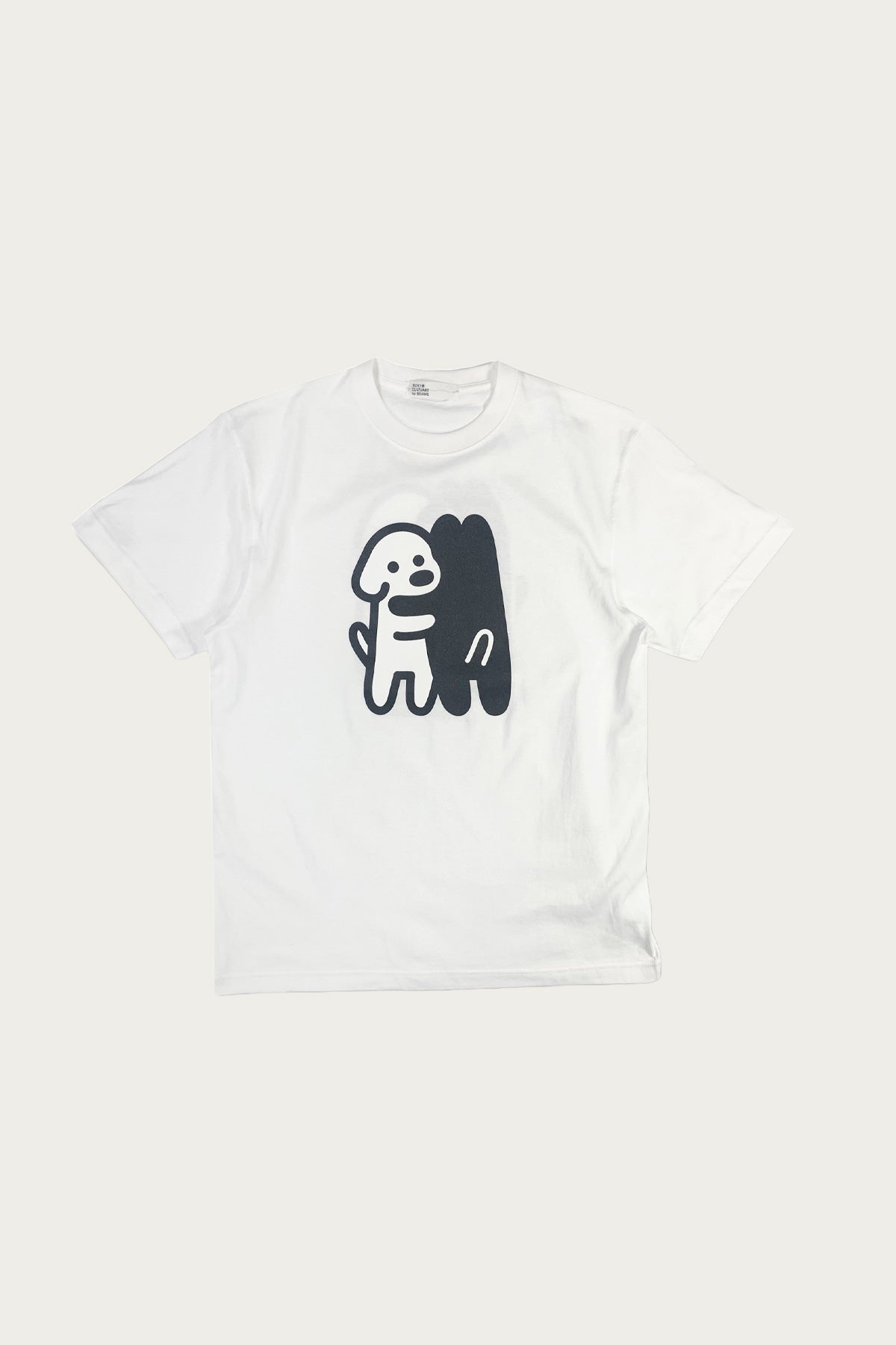 Beams Japan - matsui x Tokyo Cultuart by Beams Tee (Hug) - White - Canoe Club