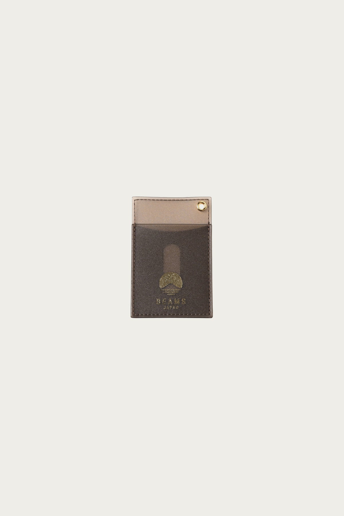 Beams Japan - Misty Layer x Beams Japan Logo Card Case - Brown - Canoe Club