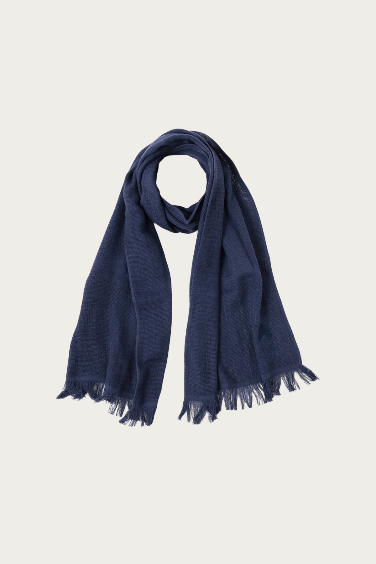 Beams Japan - Miyazaki Towel Beams Japan Scarf - Navy - Canoe Club
