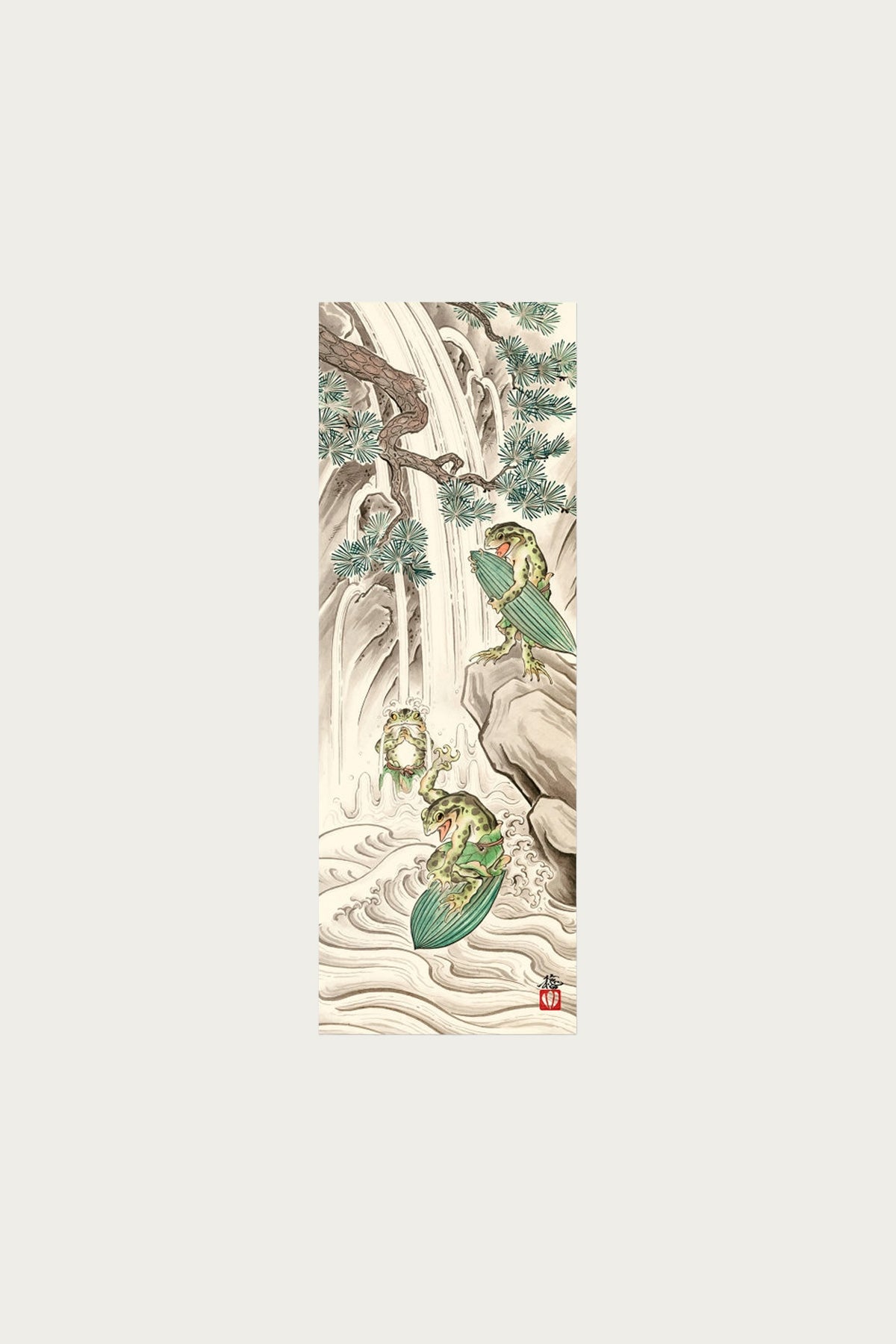 Beams Japan - Nozaka Toshikazu Giclee Print A2 - Frog - Canoe Club