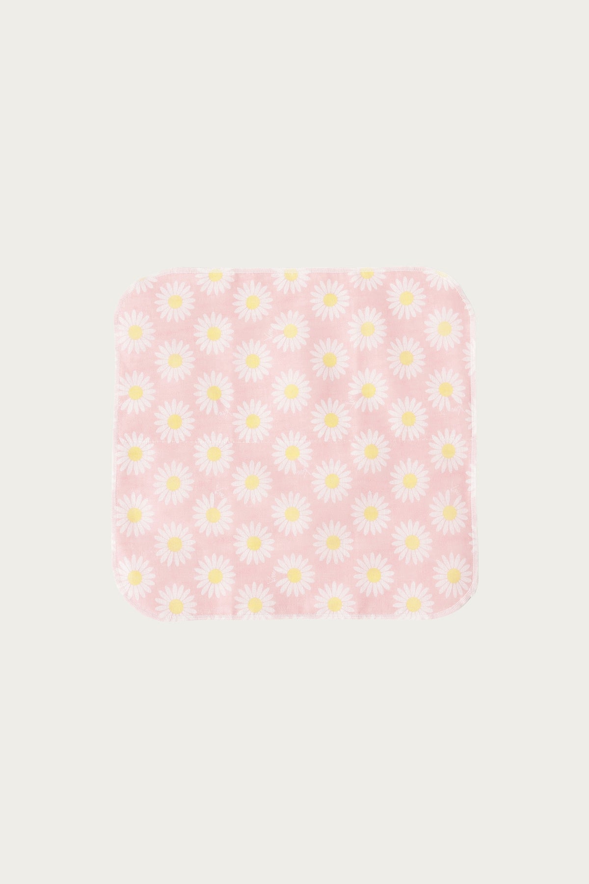 Beams Japan - Shirayuki Fukin x fennica Handkerchief - Paris Daisy (Pink) - Canoe Club