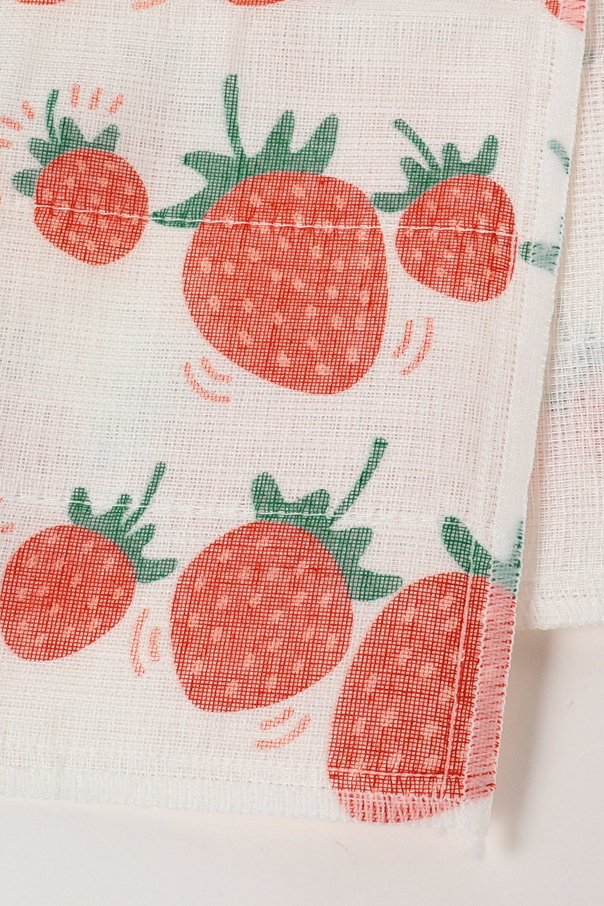 Beams Japan - Shirayuki Tenugui Towel - Strawberry - Canoe Club