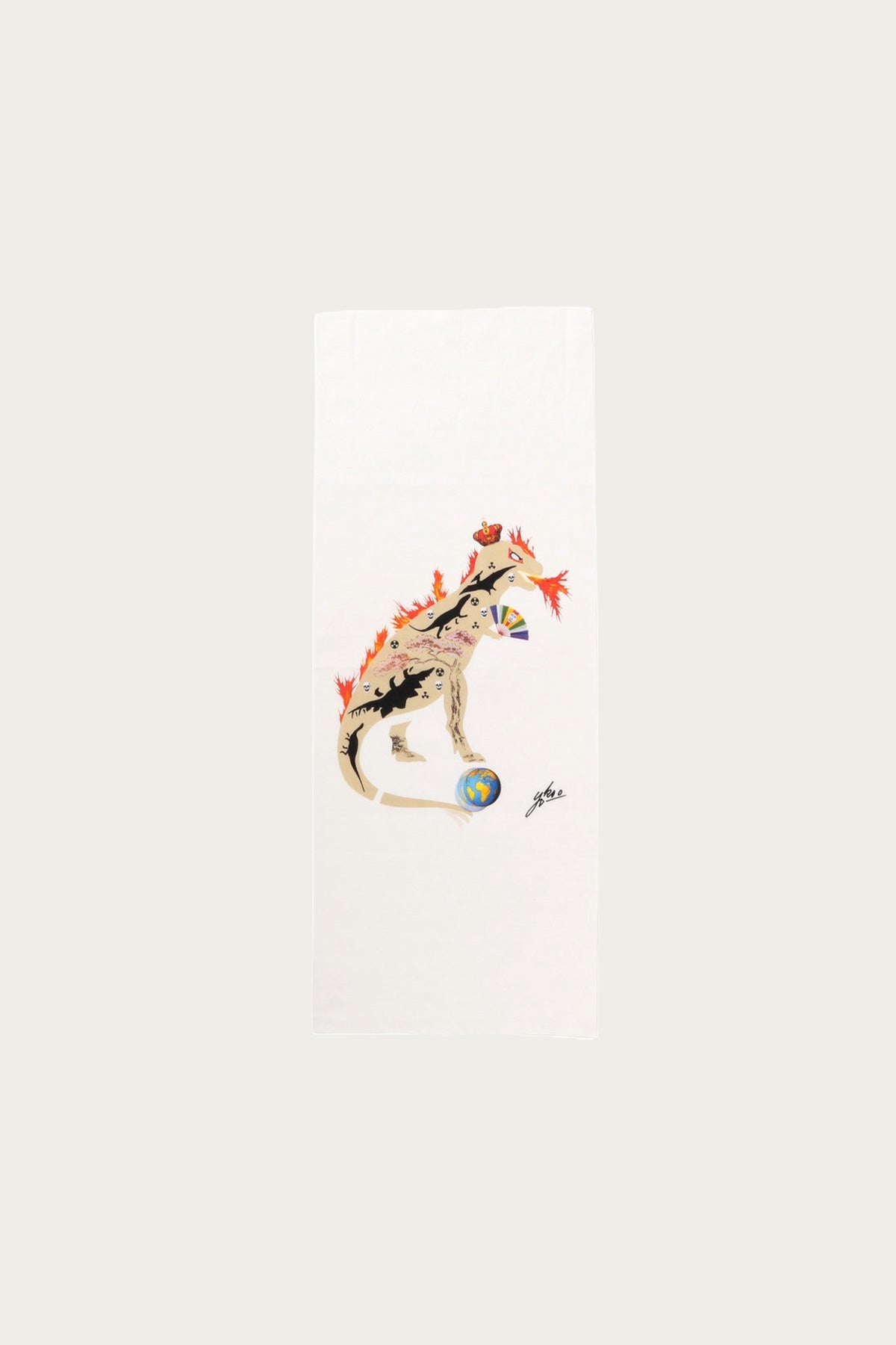 Beams Japan - Tadanori Yokoo Hand Towel - Dinosaur - Canoe Club