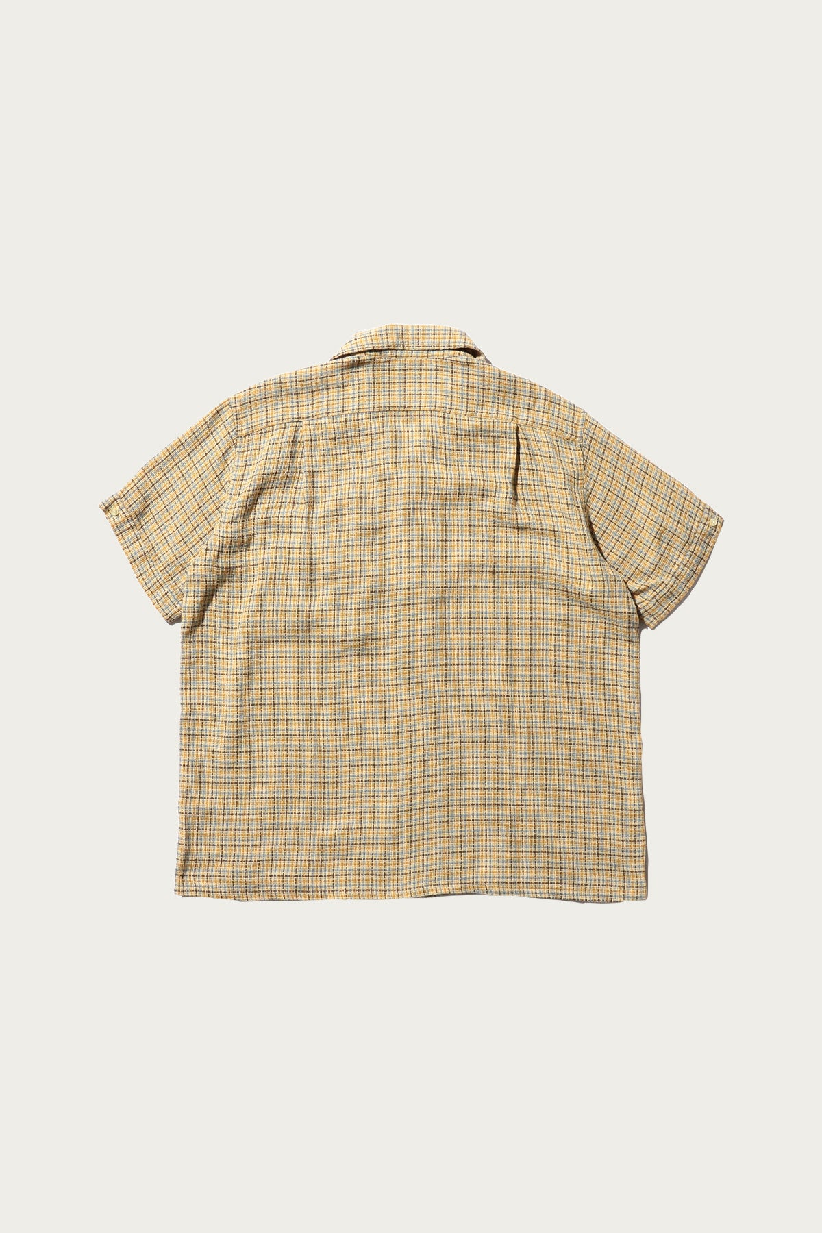 Beams Plus - Italian Collar Gunclub Mesh - Beige - Canoe Club